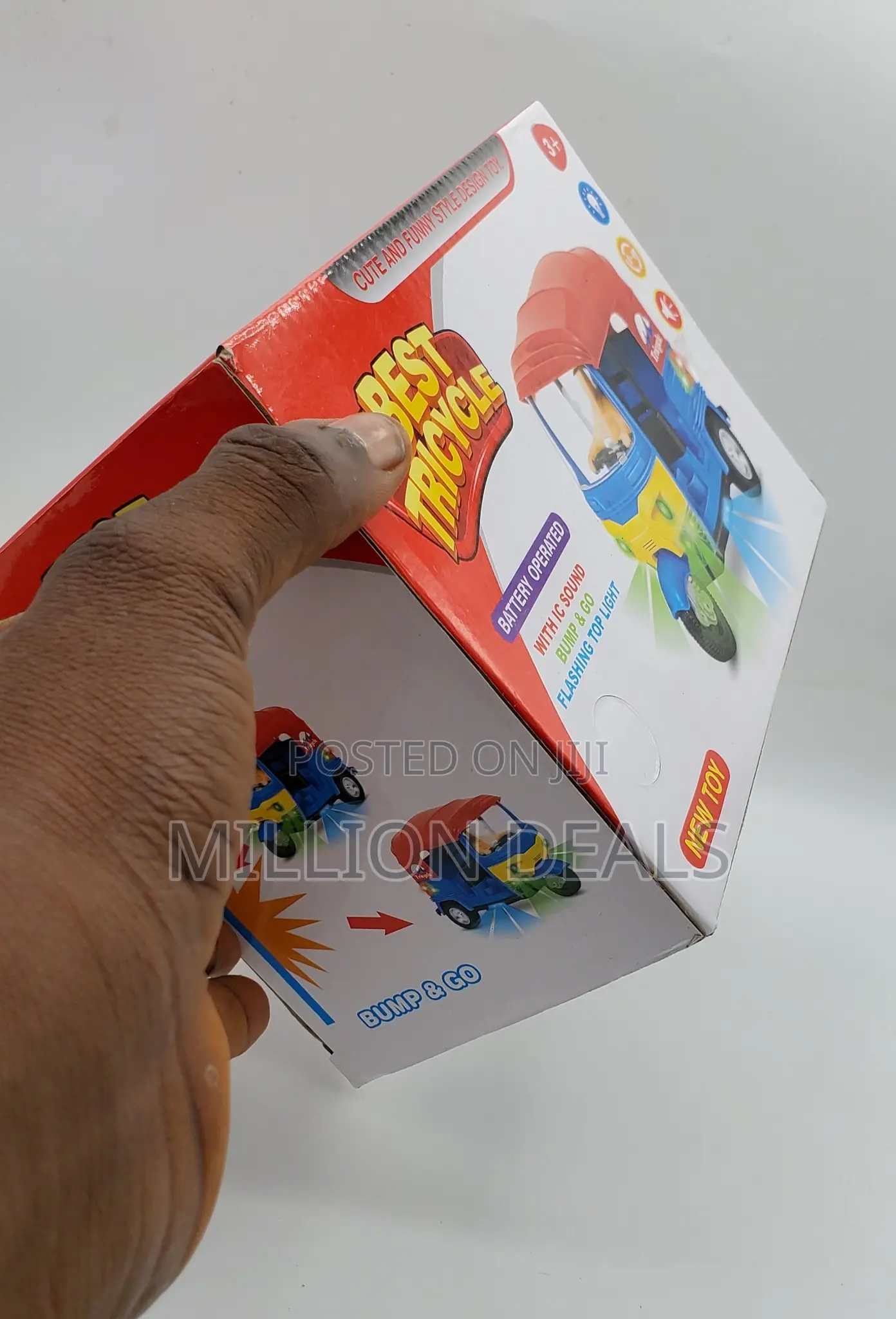 Bump N Go Tricycle Kids Toy Ages 3+