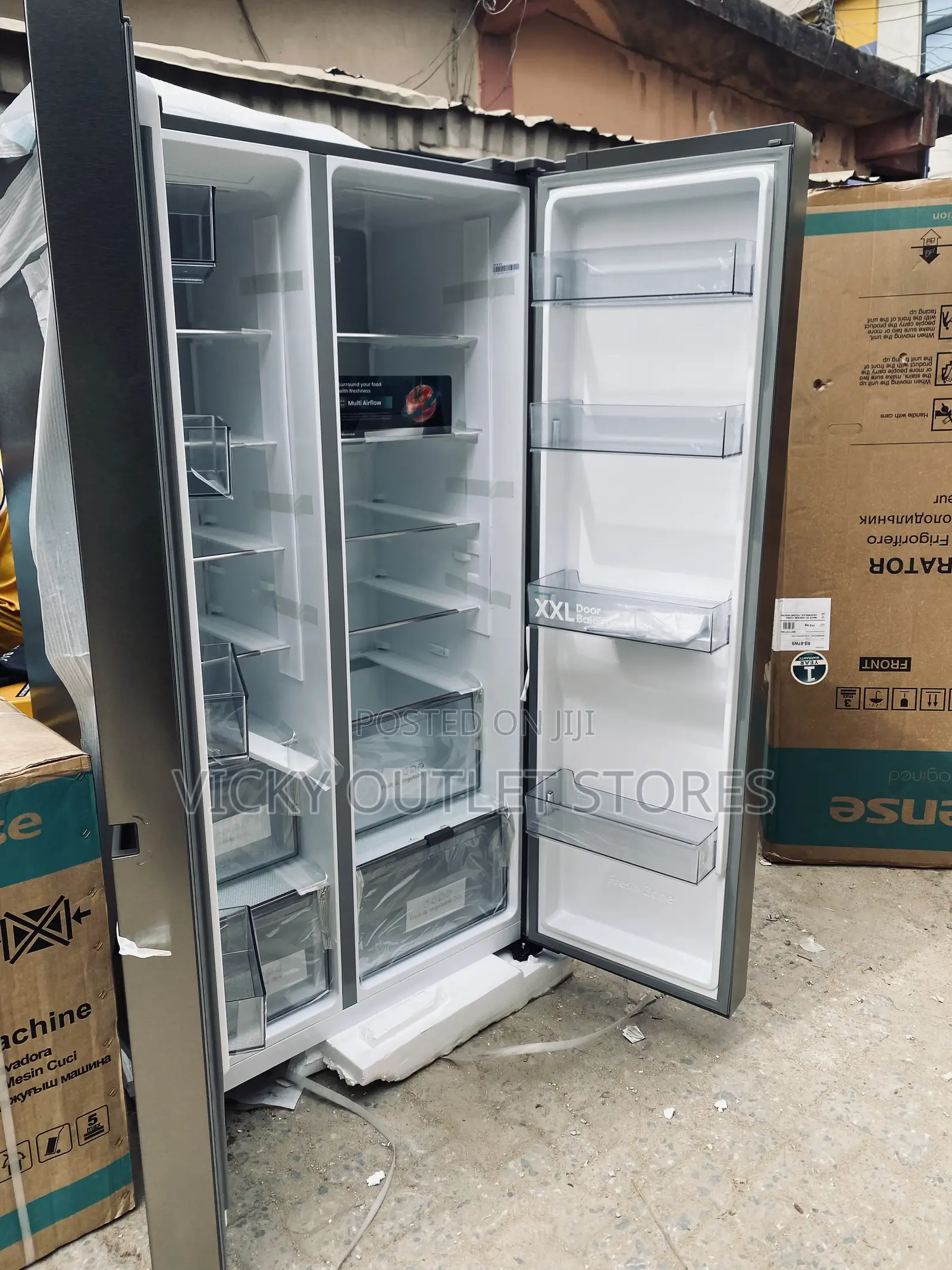 637liters Side by Side Refrigerator (87ws )
