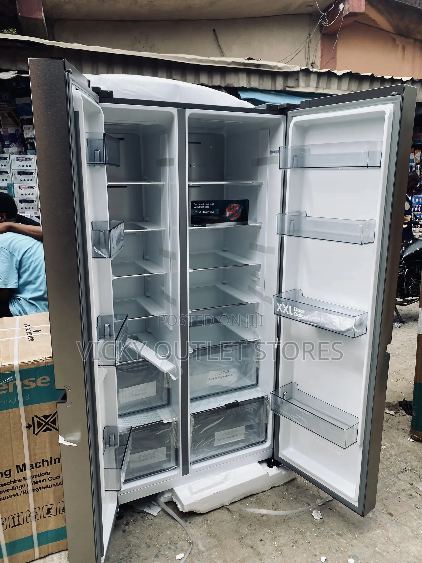 637liters Side by Side Refrigerator (87ws )