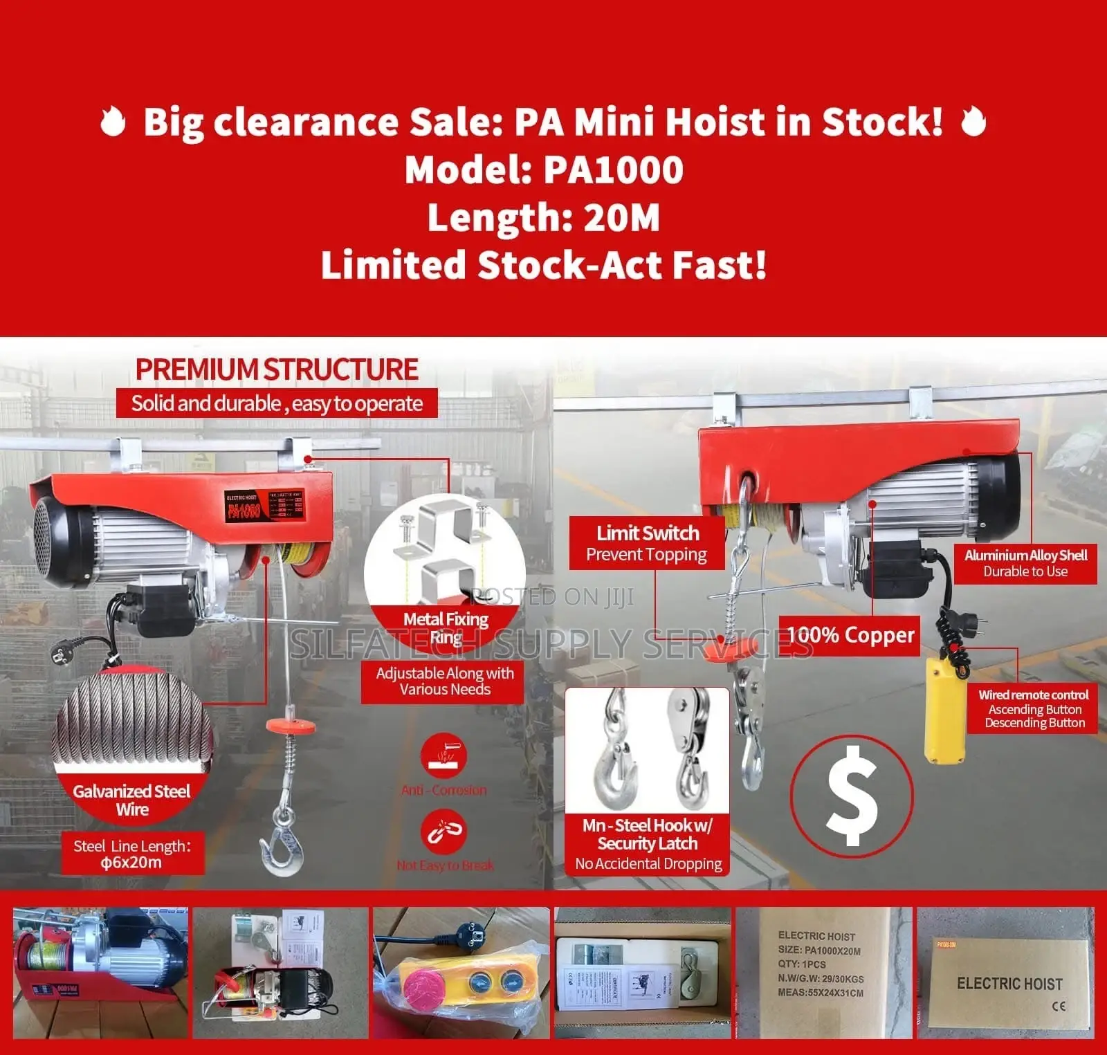 Electric Hoist Machine