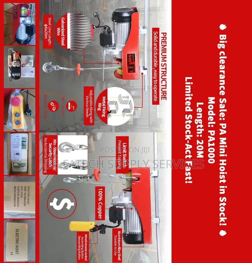 Electric Hoist Machine