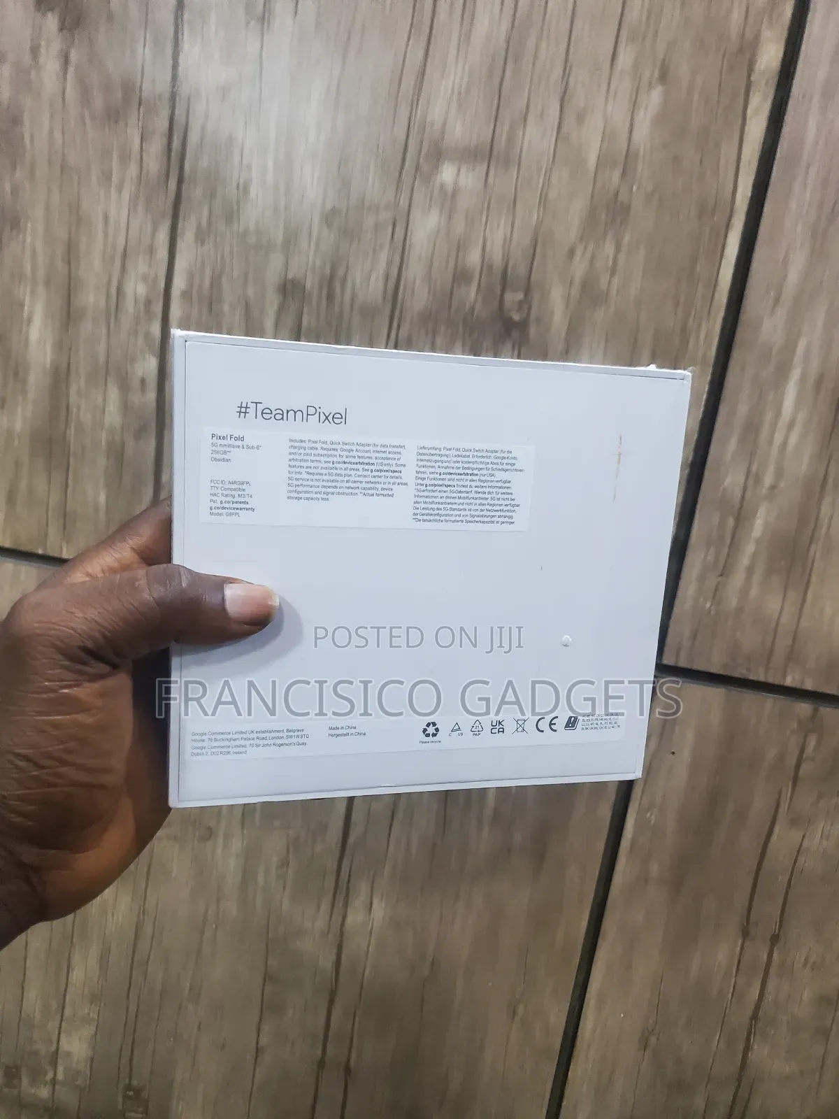 New Google Pixel Fold 256 GB Black