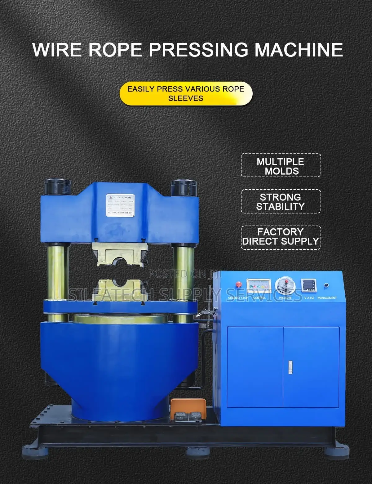 Steel Wire Rope Pressing Machine