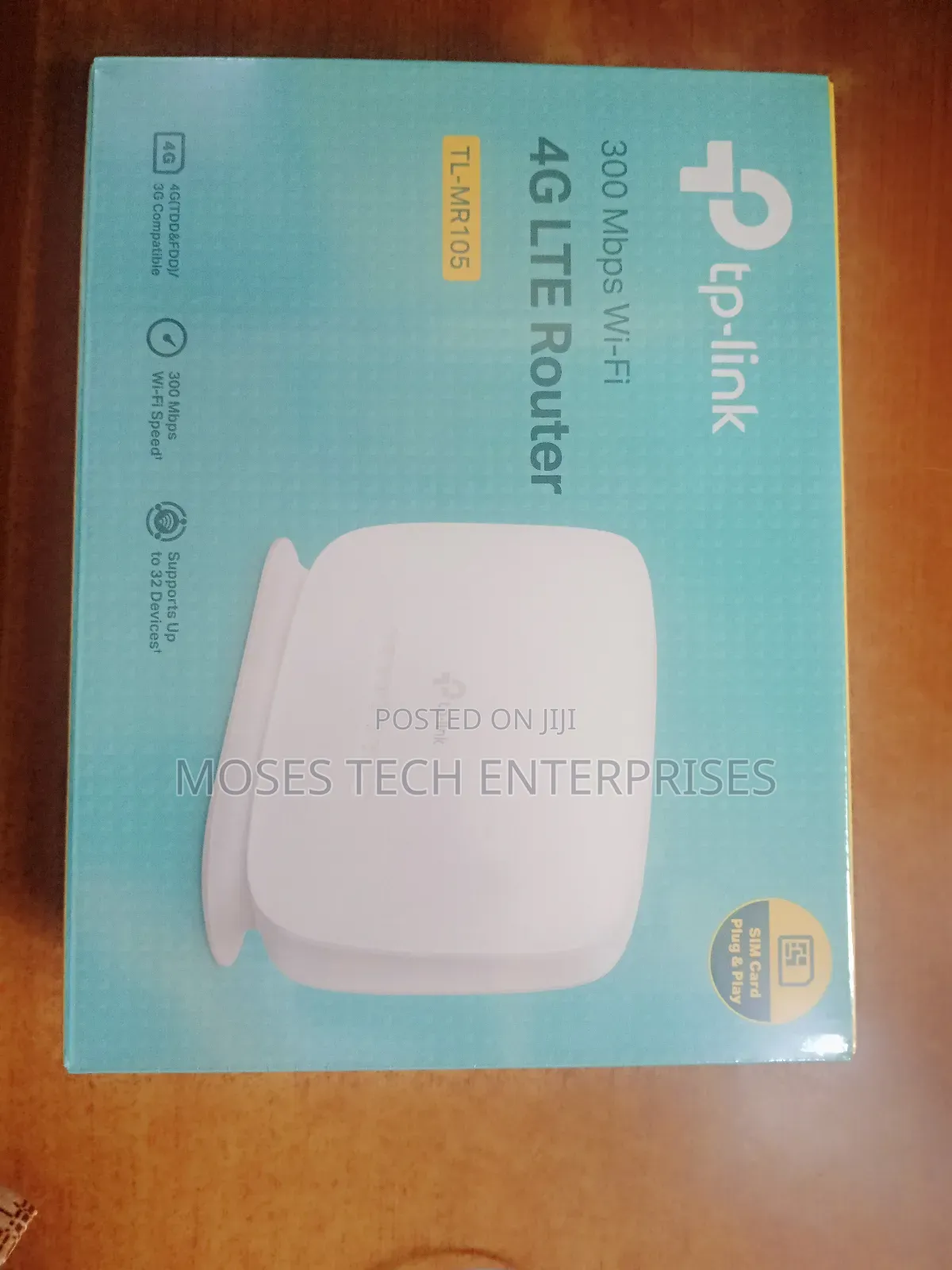 Tplink 300 MBPS Wi-Fi 4g Lte Router