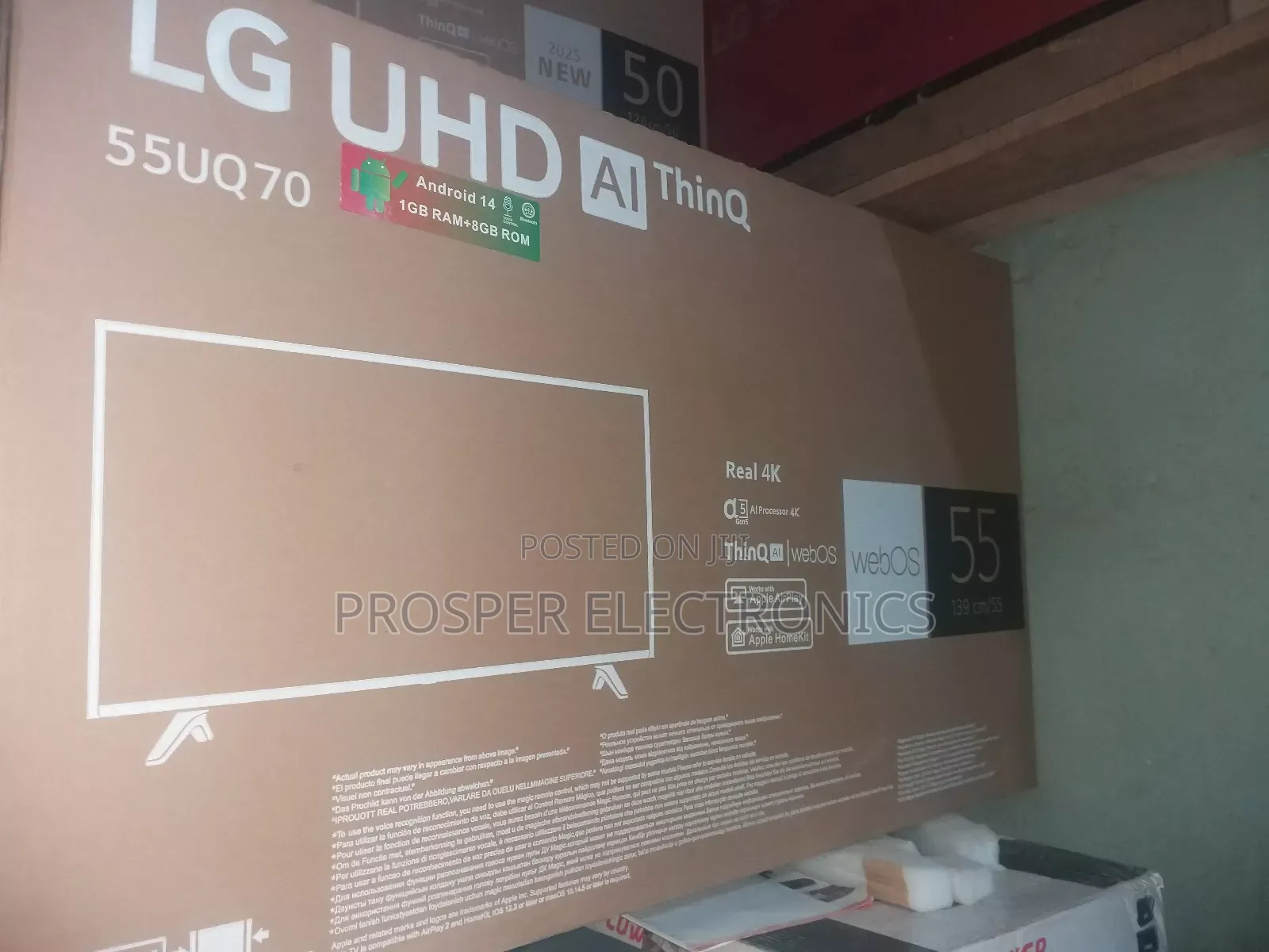 55 Inches Tv Smart Android Real