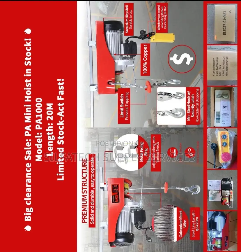 Electric Hoist Machine
