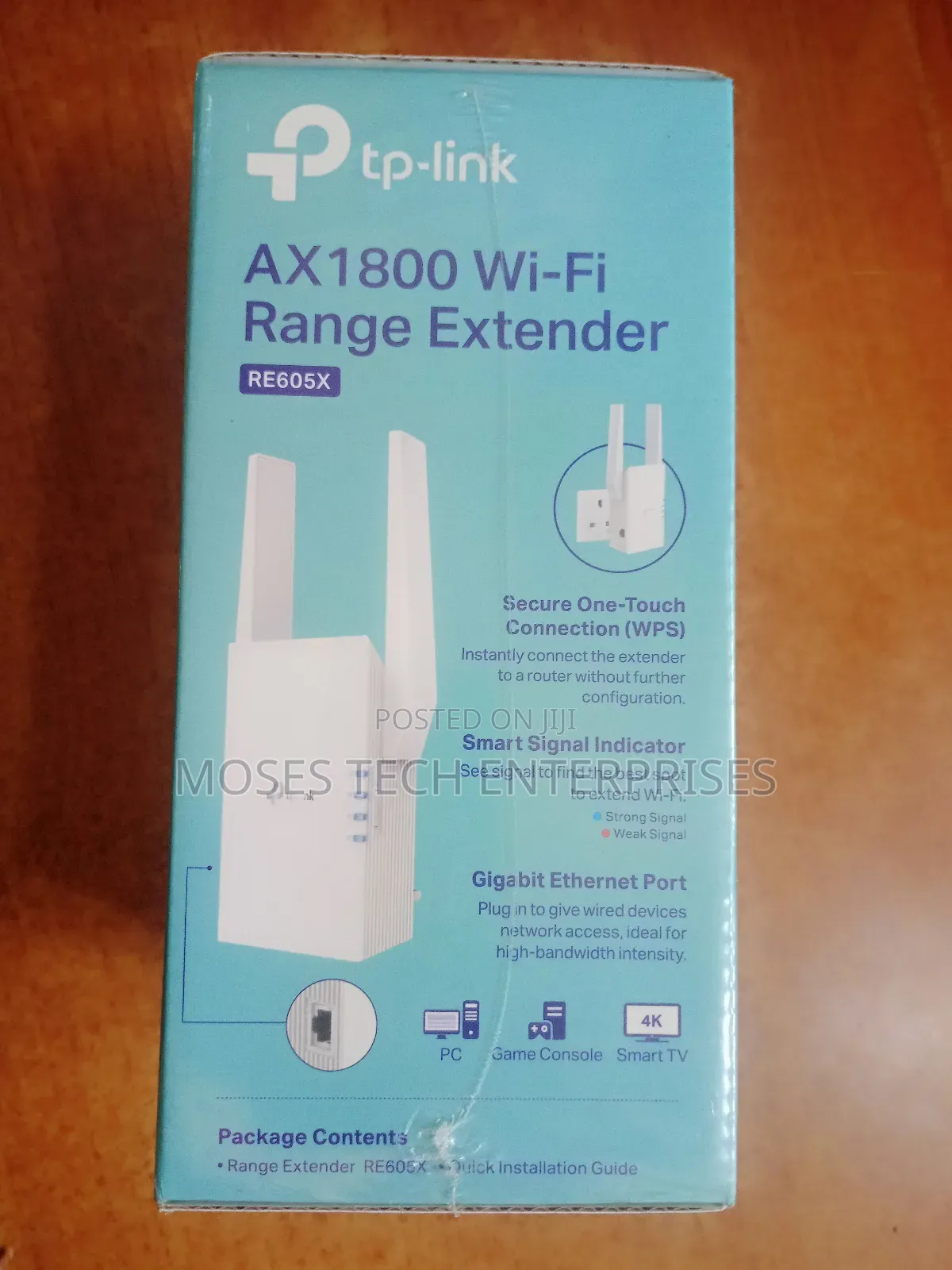 Tplink Wi-Fi Range Extender Ax1800 Dual Band.