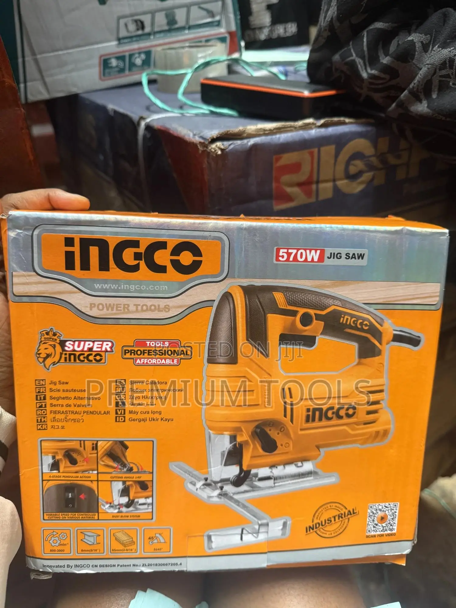 Ingco Power Tools Jig Saw 570w Electric