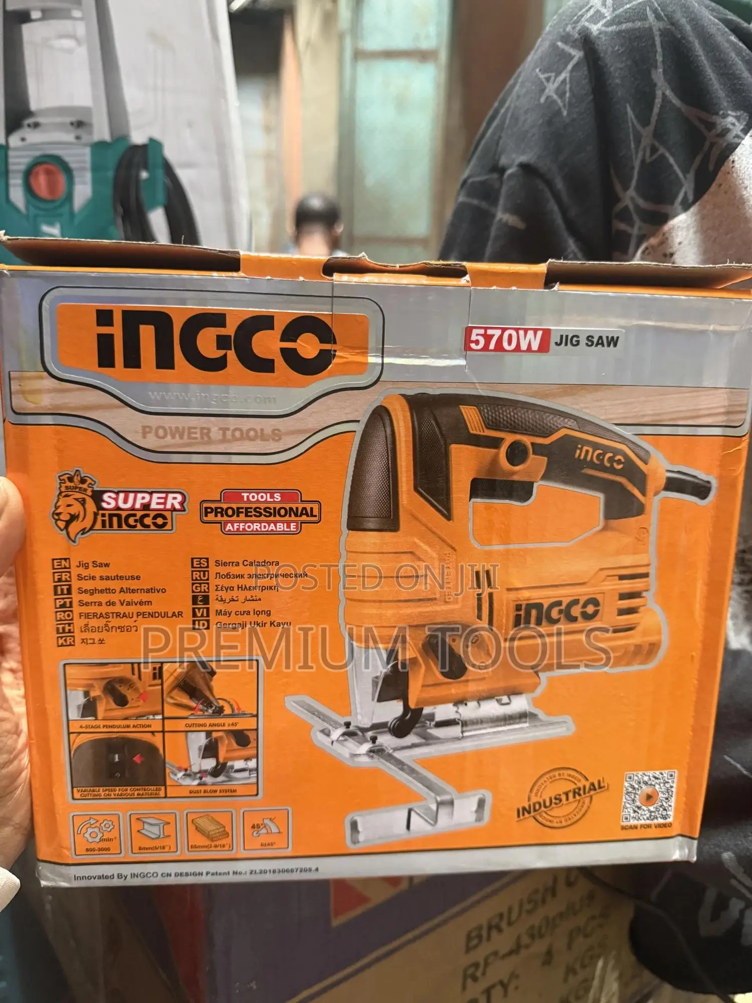 Ingco Power Tools Jig Saw 570w Electric