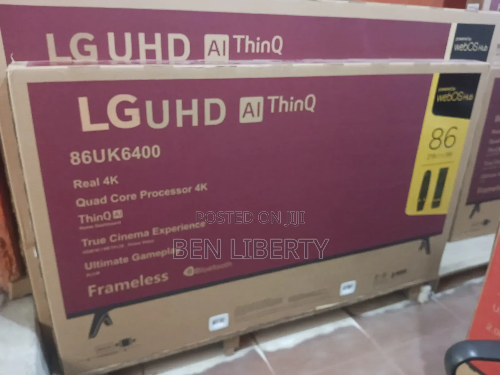 New 86 Inches Uhd Smart Tv Webos