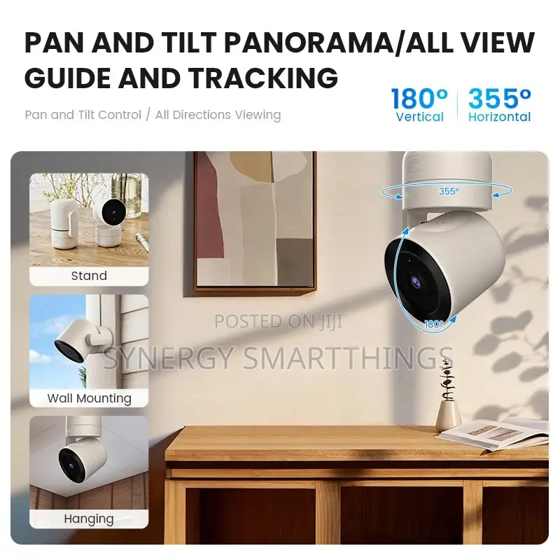 Tuya 4mp PTZ Indoor Smart Camera