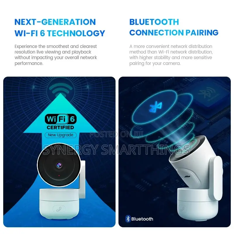Tuya 4mp PTZ Indoor Smart Camera