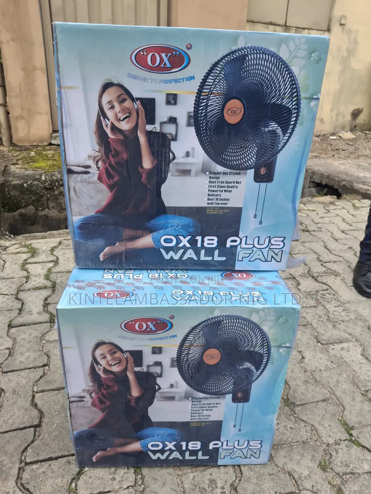 Ox 18" Plus Wall Fan