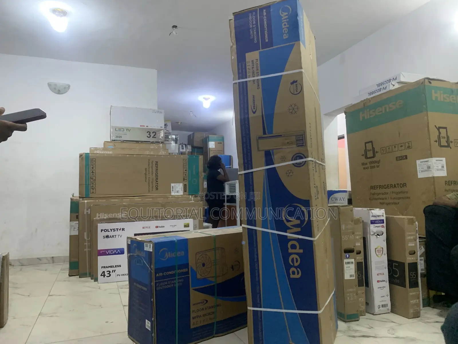 Midea Inverter Floor Standing Air Conditioner – 2 Horsepower