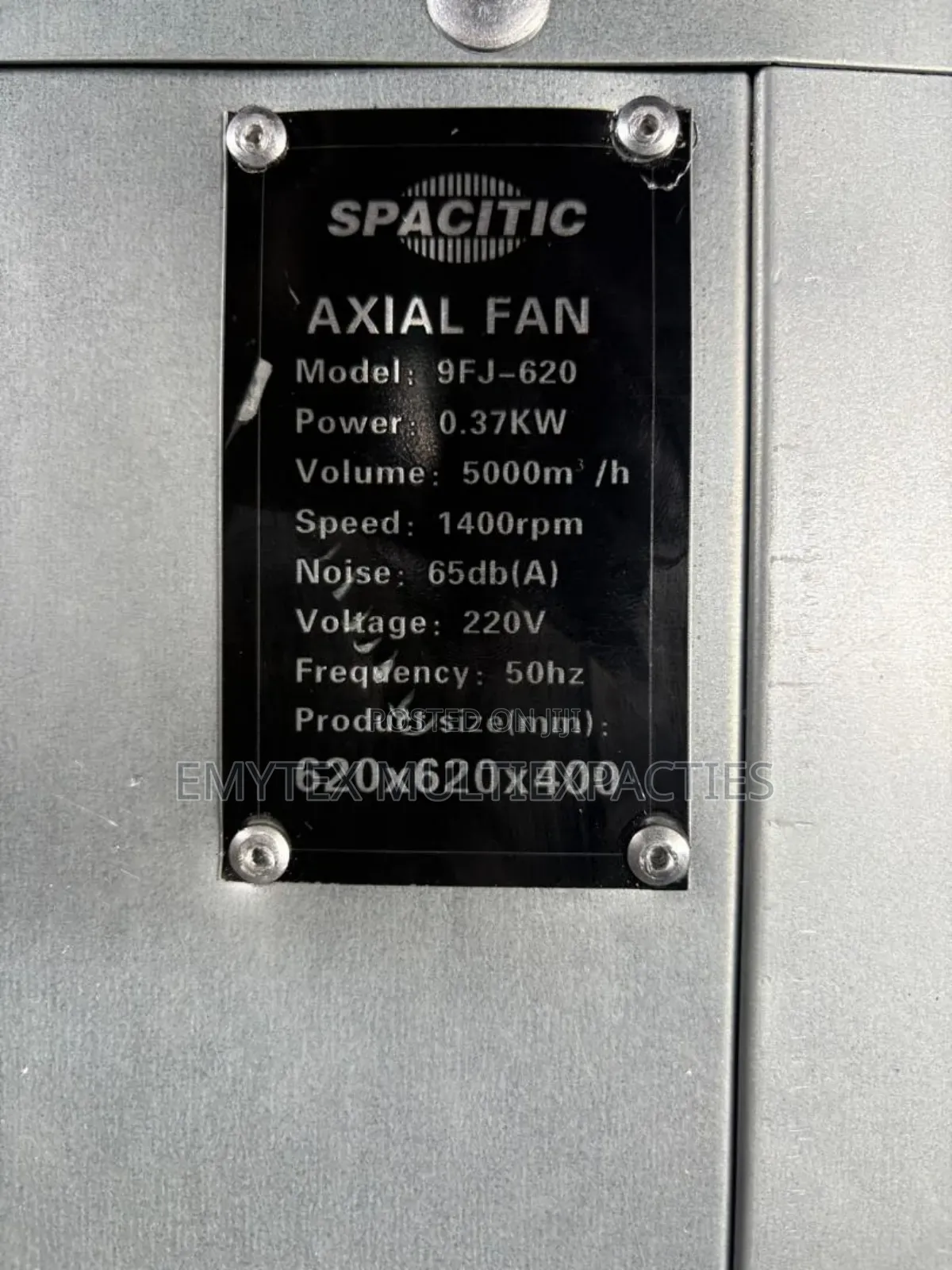 Axial Fan 620/620 220v