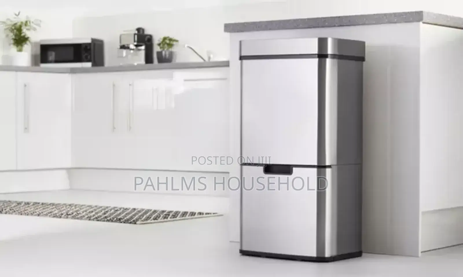 Tower 70l Recycling Sensor Waste Bin
