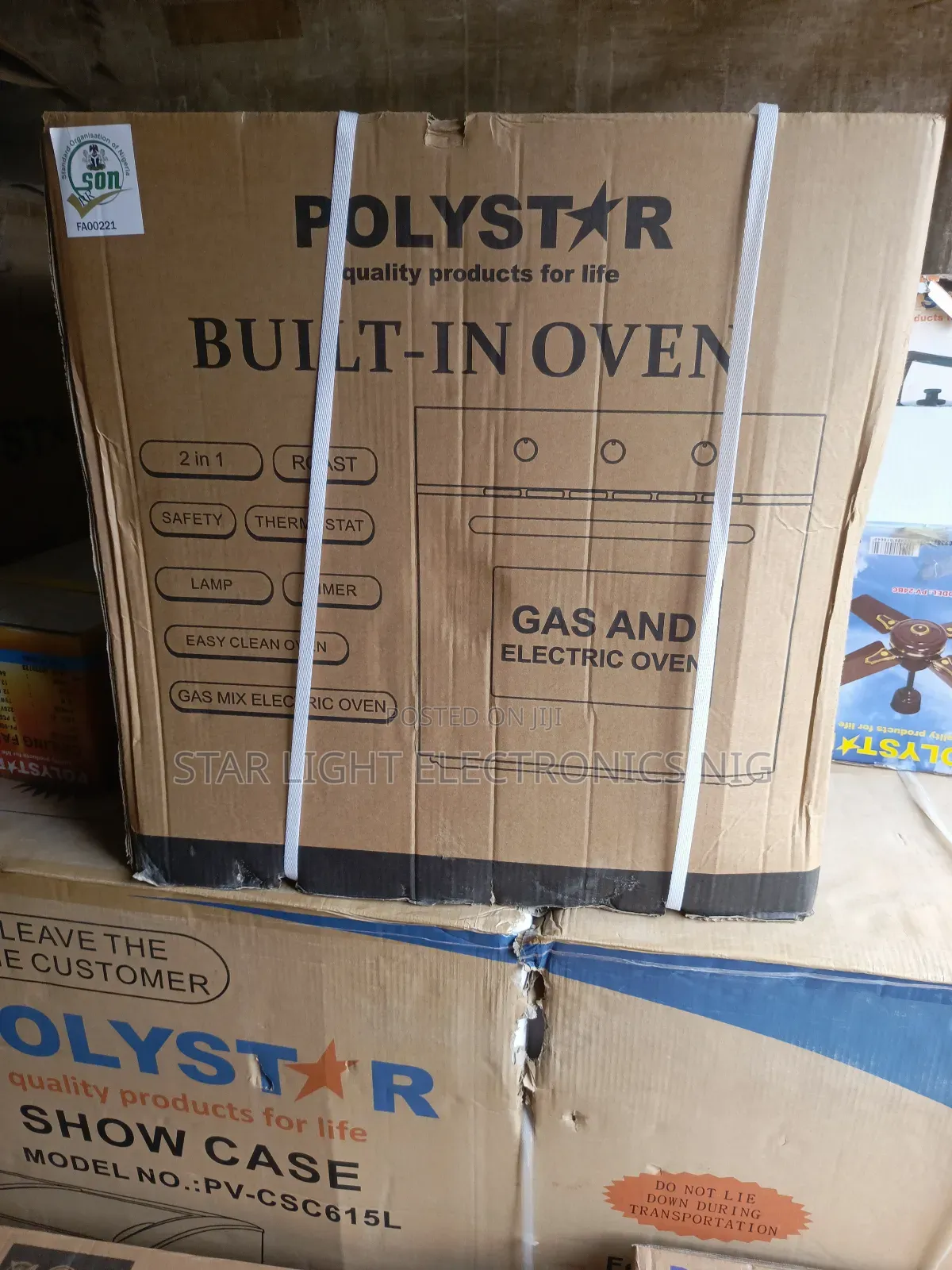 Gas Electric Oven Built-in Polystar