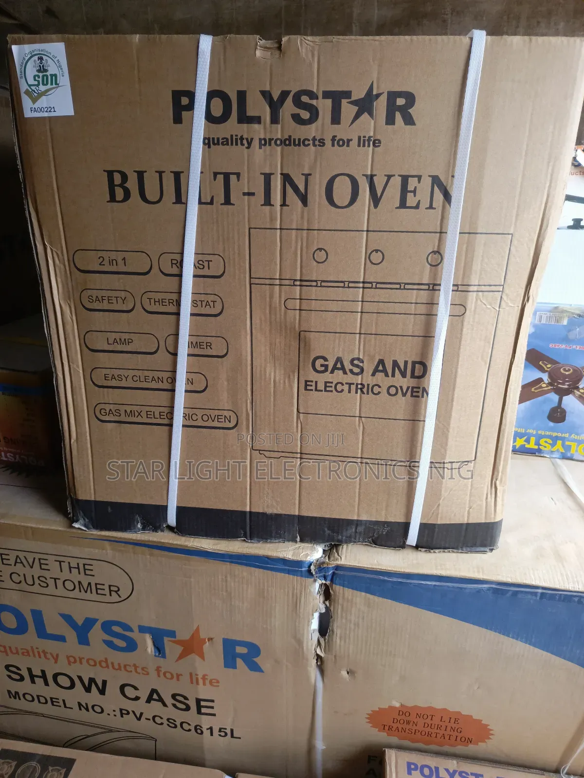 Gas Electric Oven Built-in Polystar
