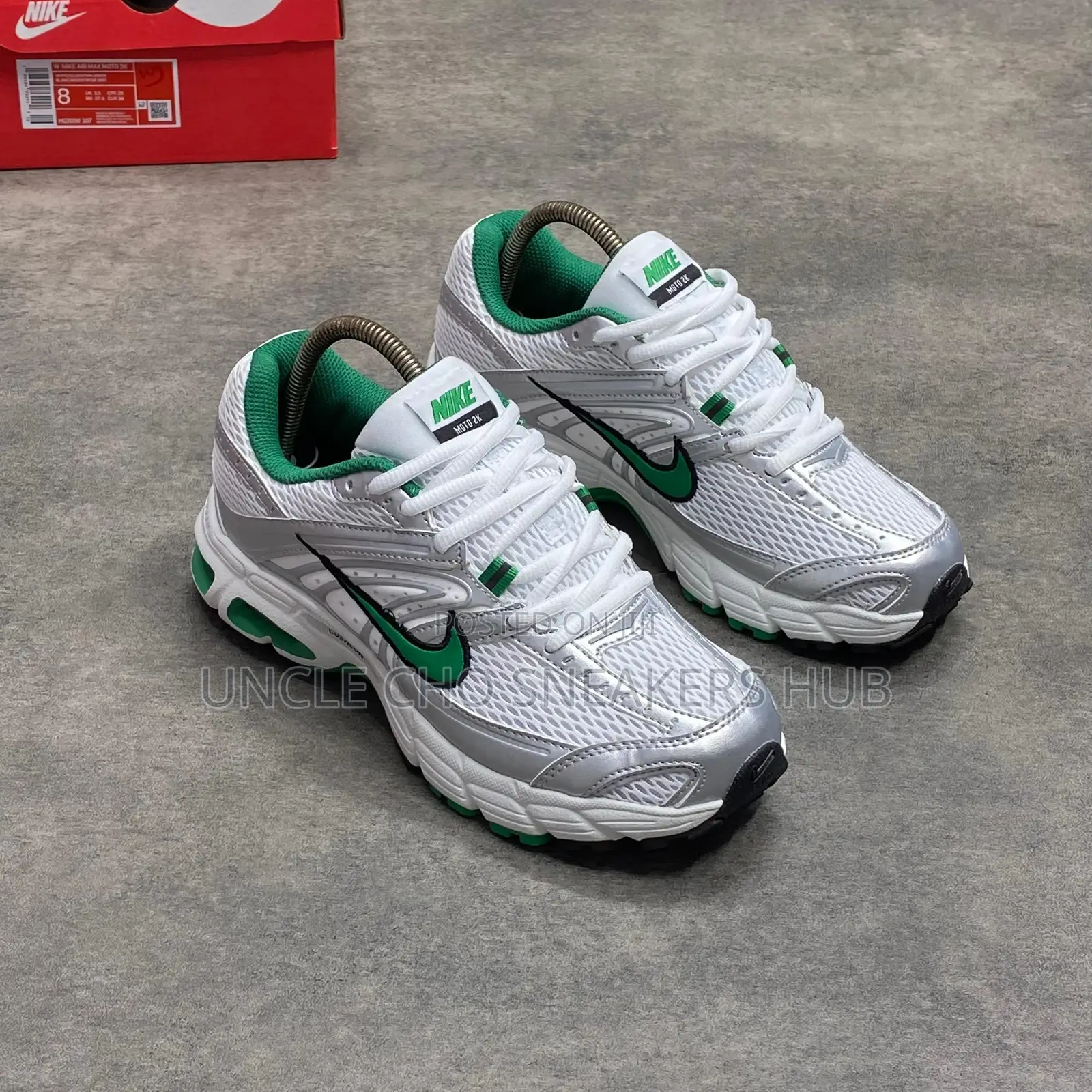 Nike Air Max Moto White Sneakers