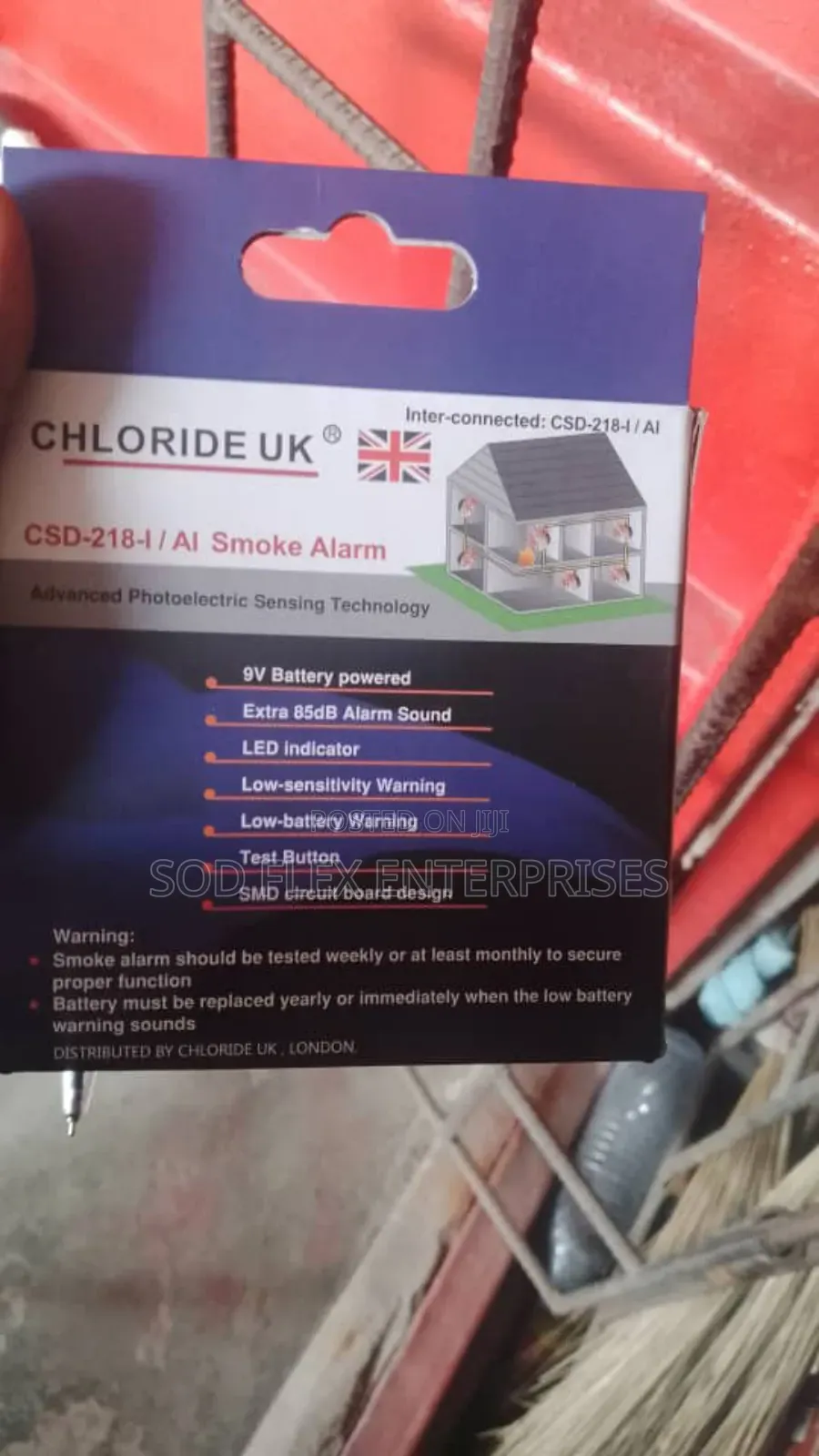 Durable Impoeted Smoke Alarm/Smoke Detector
