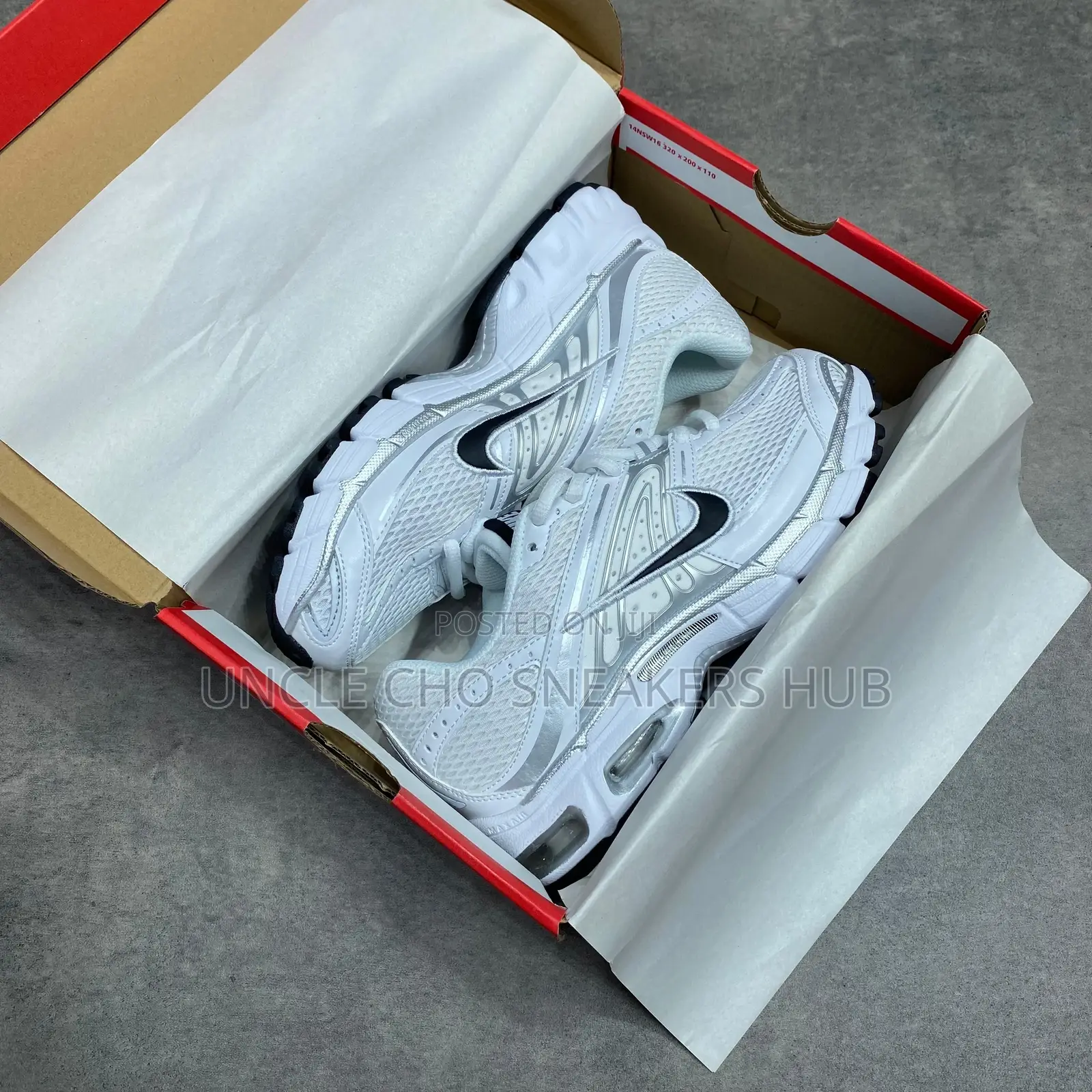 Nike Air Max Moto White Sneakers
