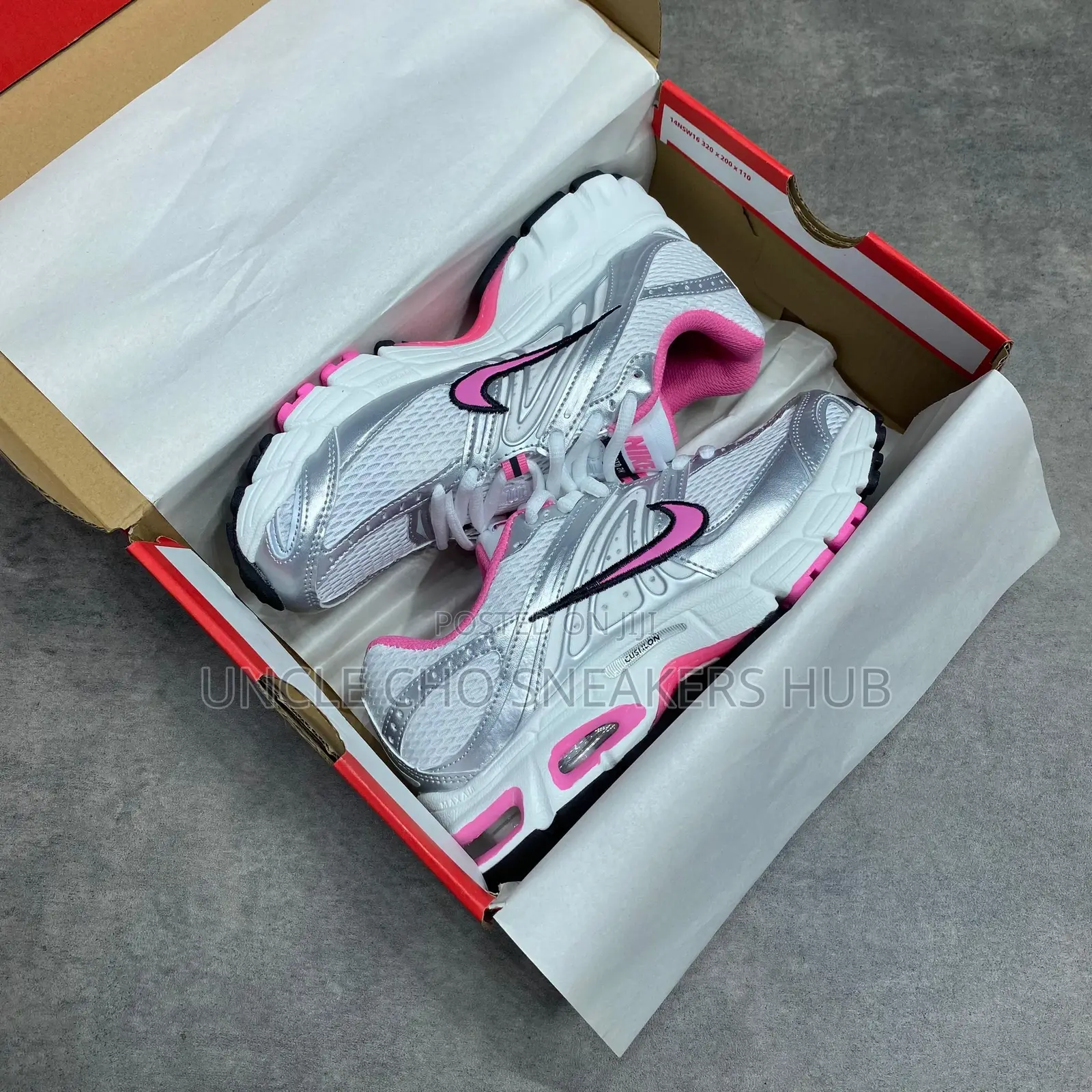 Nike Air Max Moto White Sneakers