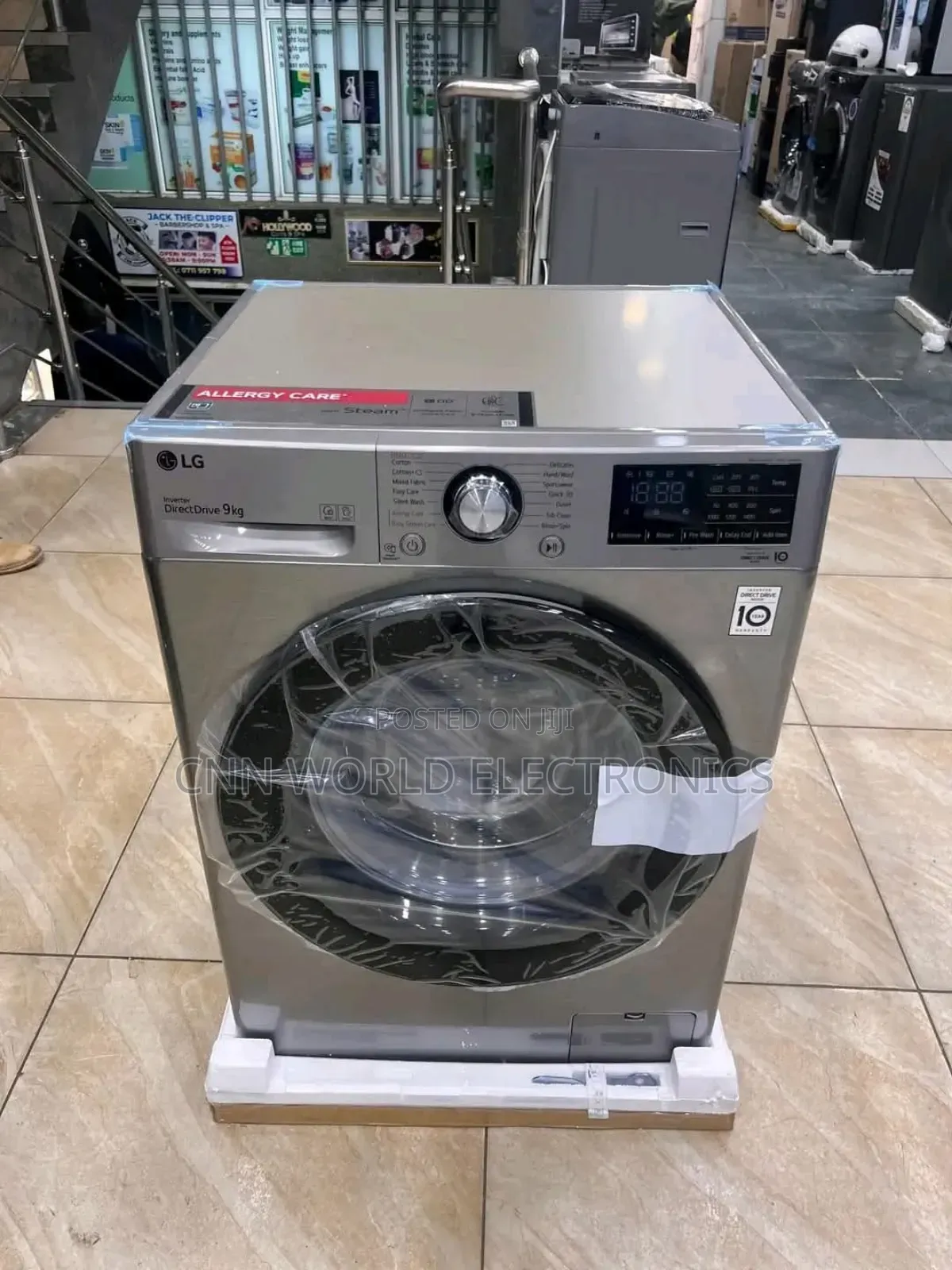 Brand New Lg 9kg Automatic Front Load Wash And Spinning Inverter Motor