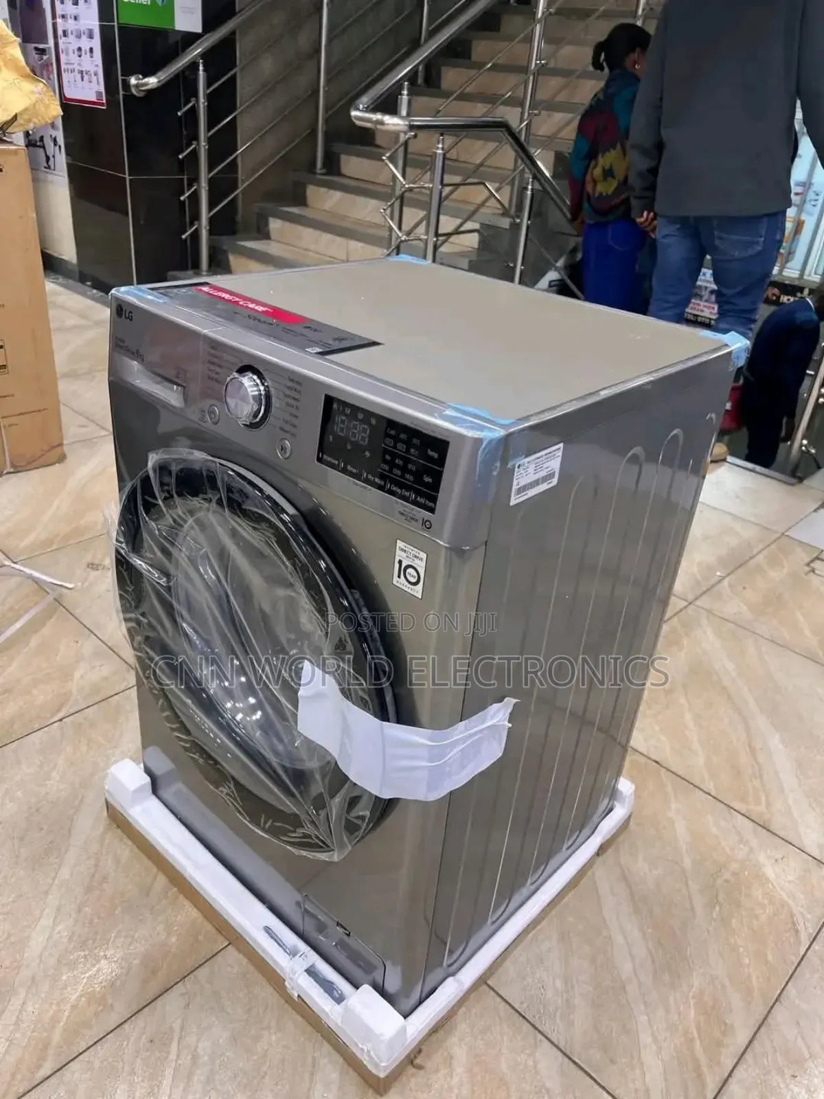 Brand New Lg 9kg Automatic Front Load Wash And Spinning Inverter Motor