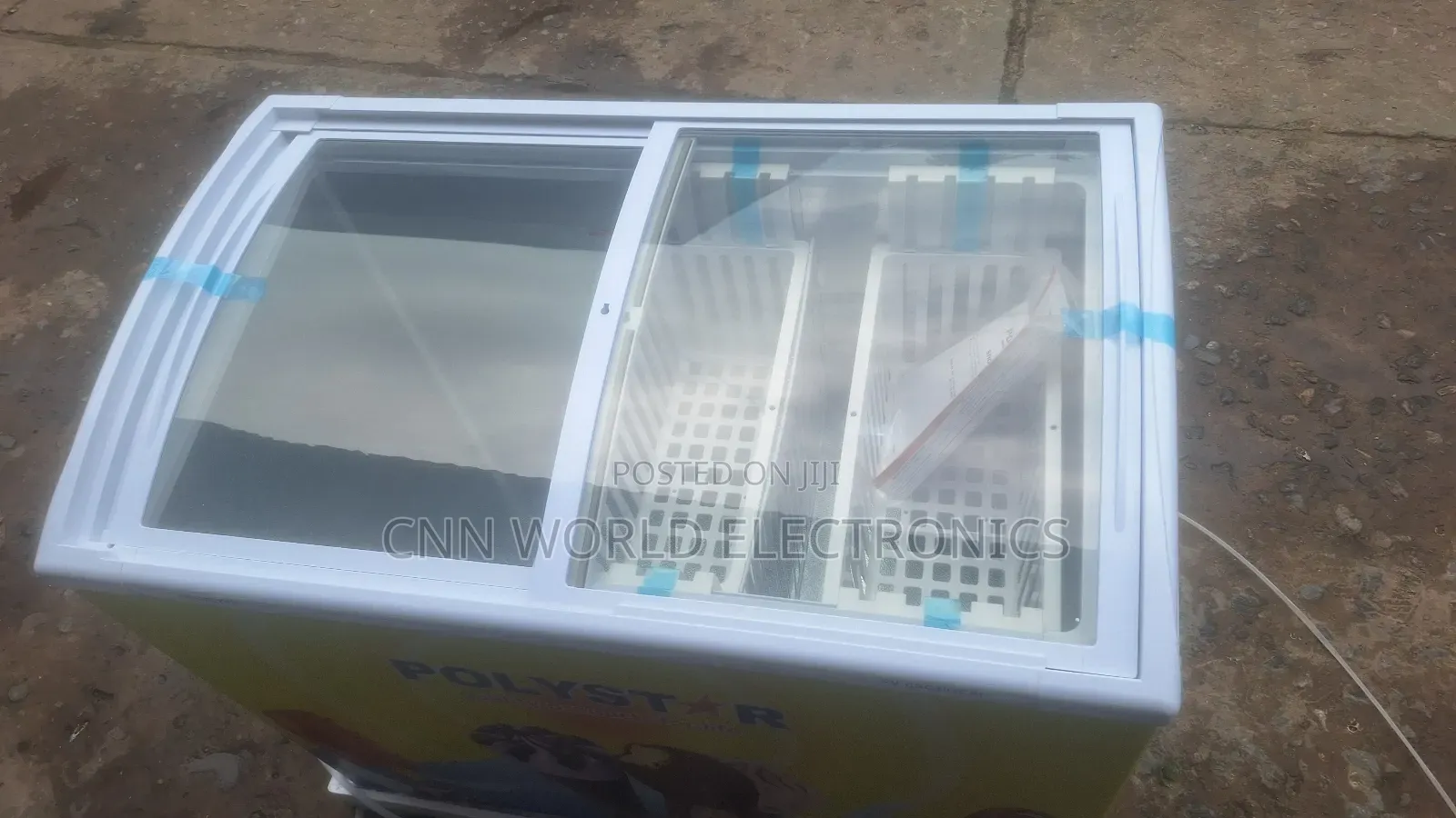 Brand New Polystar Showcase Chiller Freezer (303l) For Ice Cream