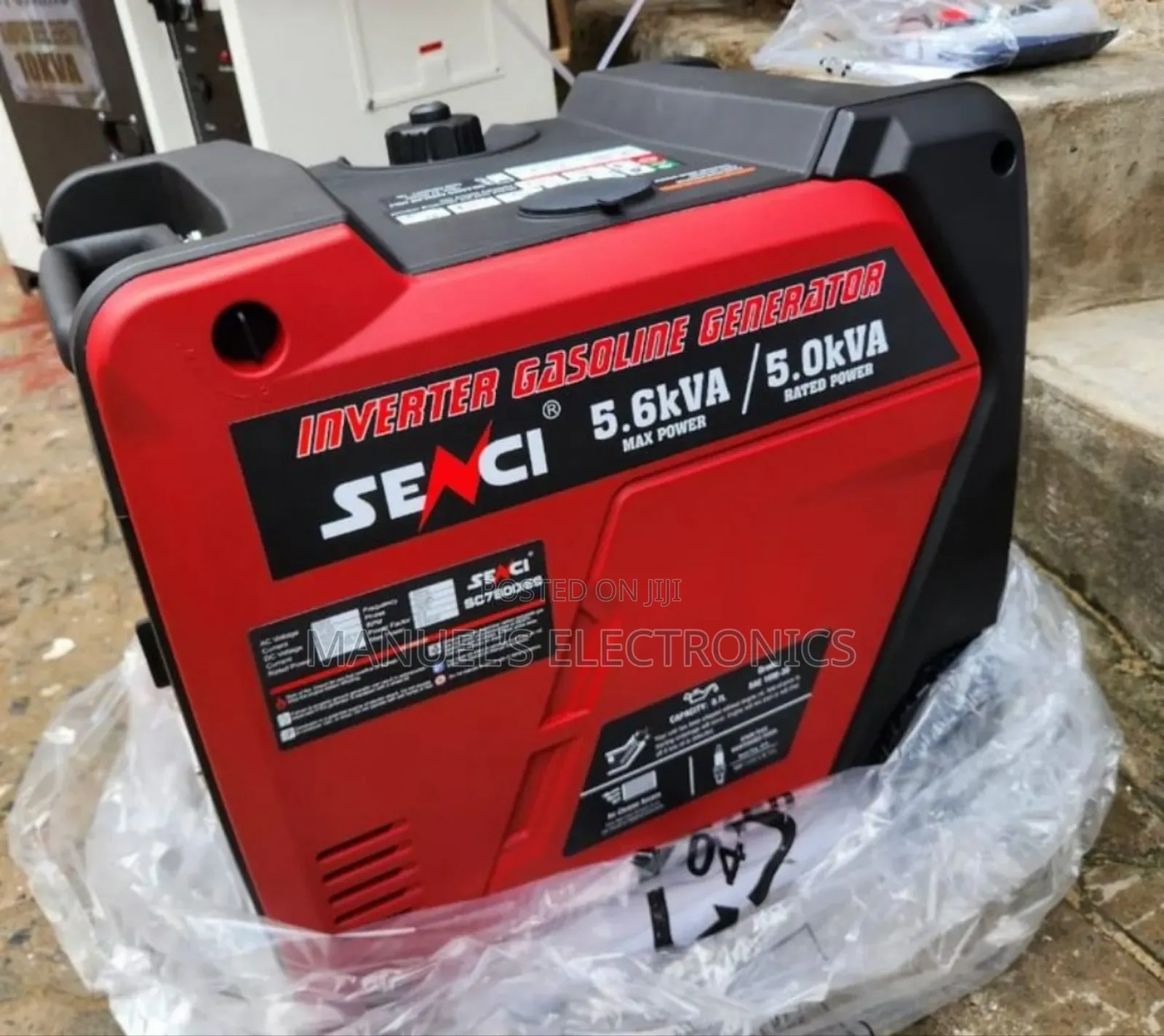 5.6kva Senci Inverter Soundproof Petrol Gen Low Fuel Consumption