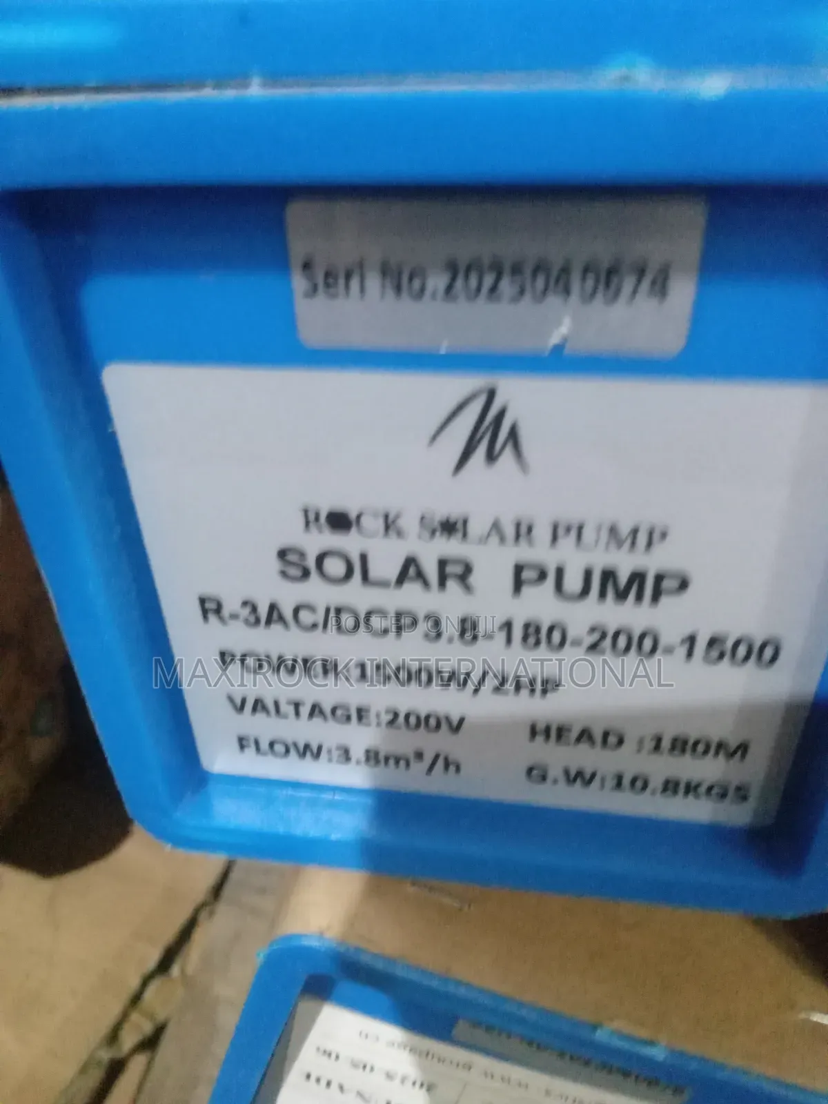 2hp Hybrid Ac Dc Solar Submersible Pump
