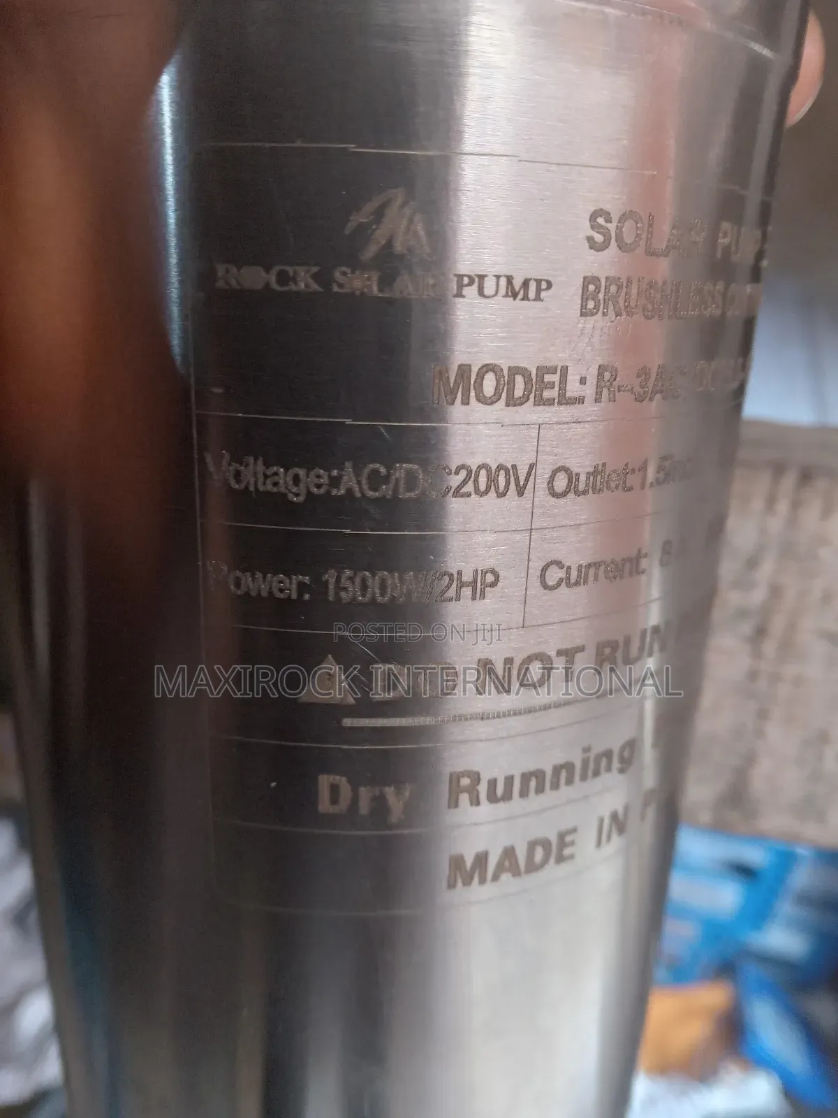 2hp Hybrid Ac Dc Solar Submersible Pump