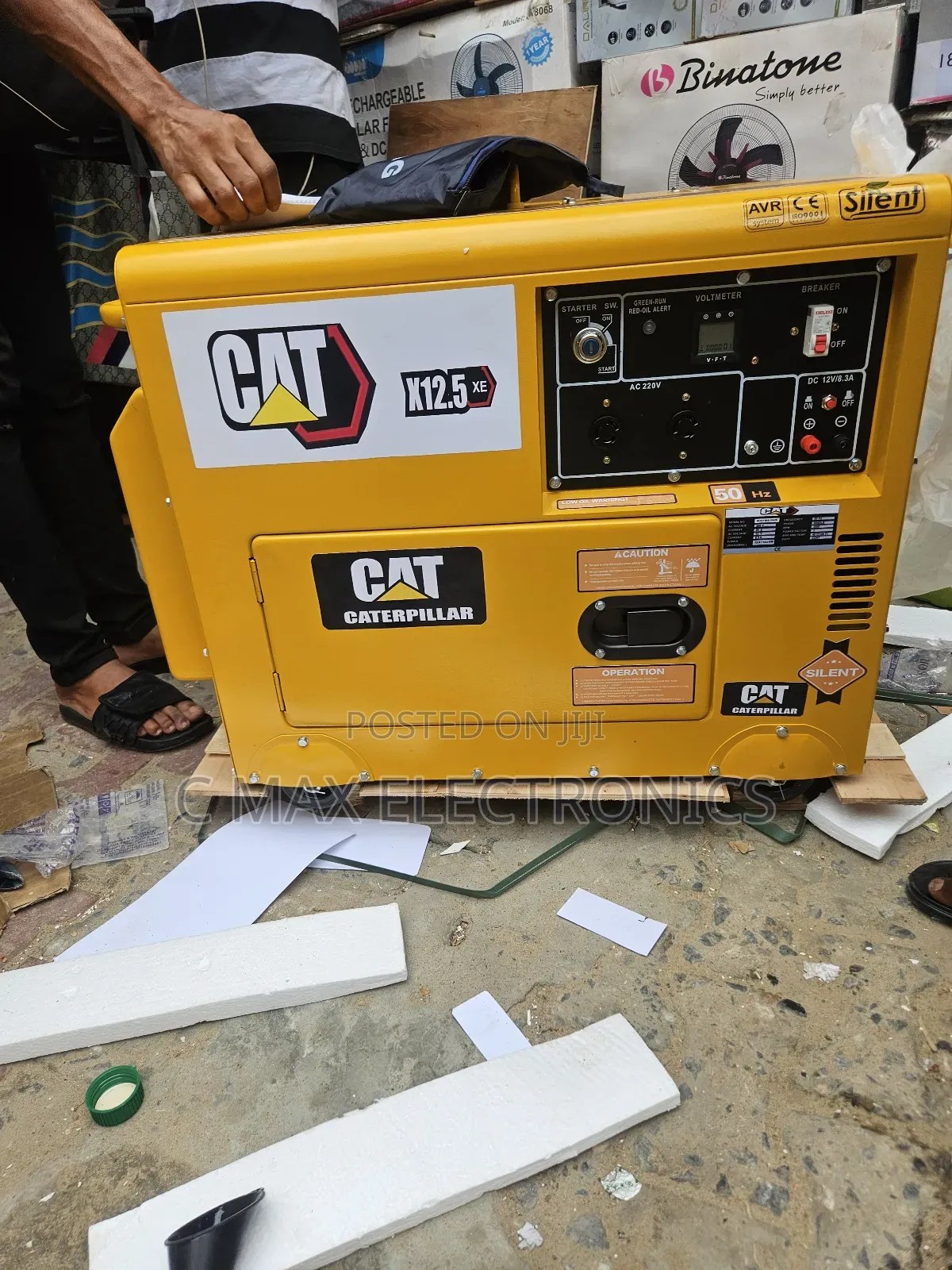 Cat 10kva Diesel Soundproof Generator 100%Copper