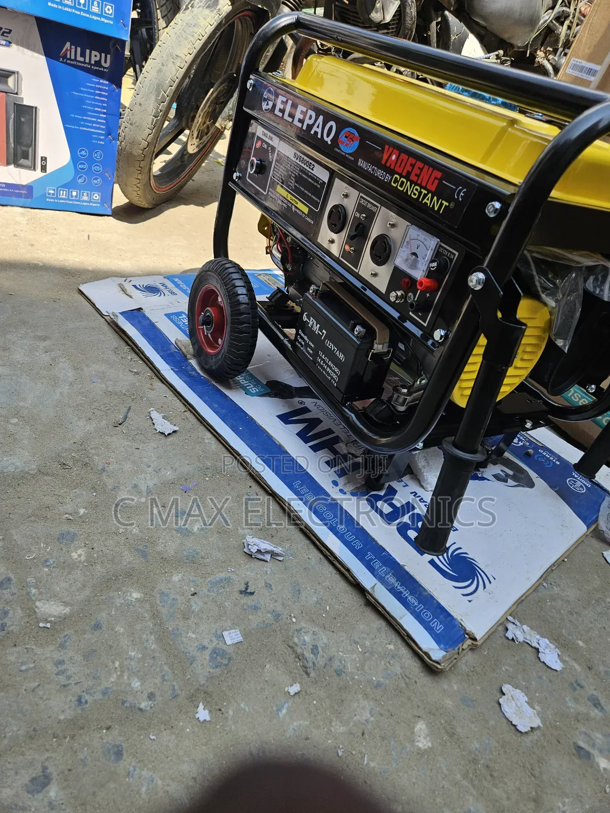 Elepaq 4.5kva Petorl Generator Key Available