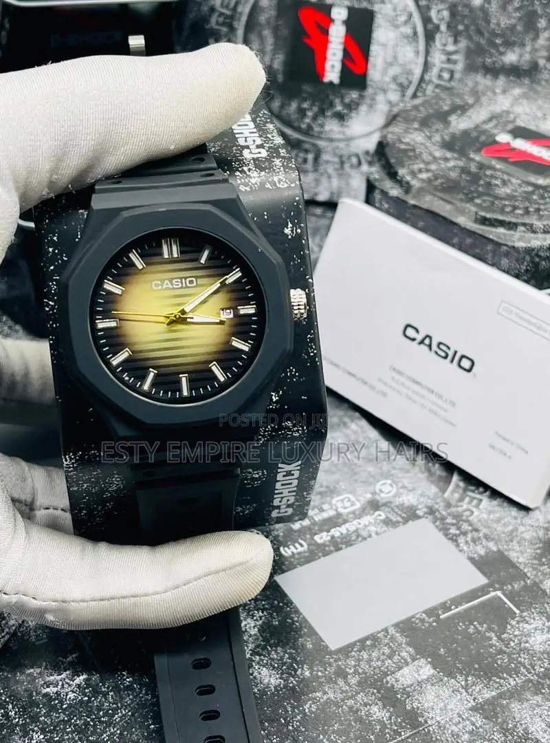 Gshock Casio Quartz Rubber Wristwatch