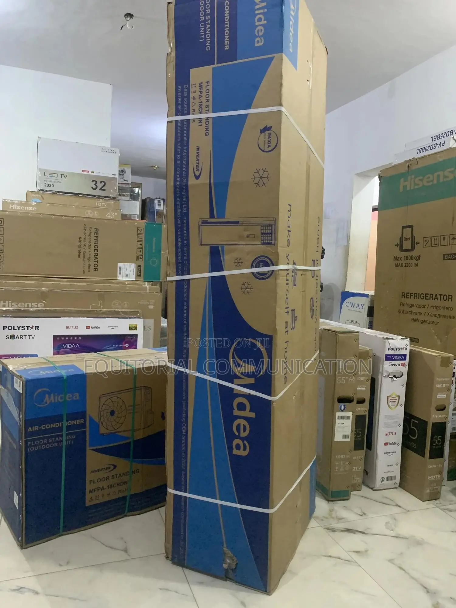 Midea 2hp Floor Standing Inverter Ac for Meeting Rooms and Lobbies