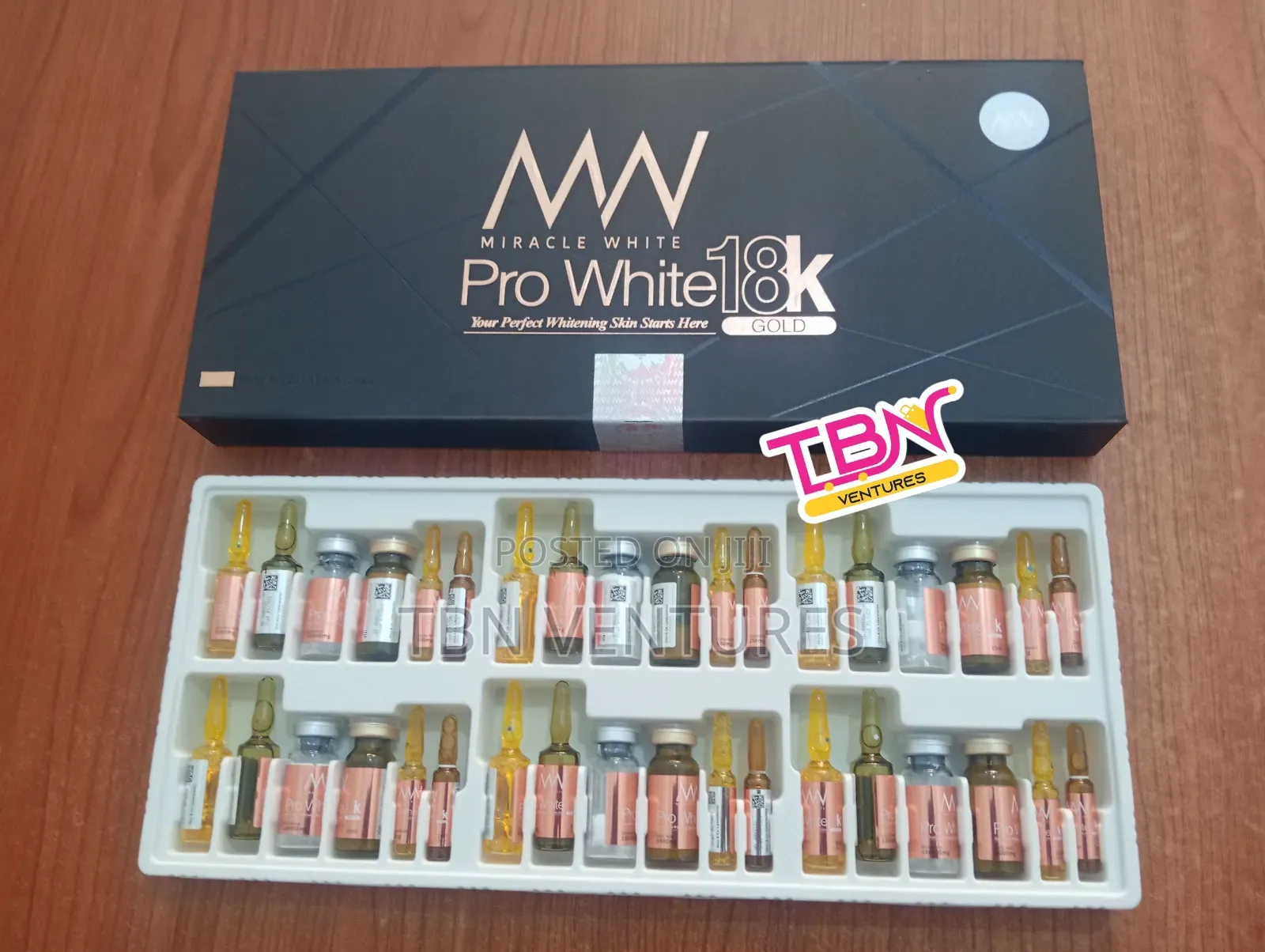 Miracle White Pro Gold Glutathione 180,000mg