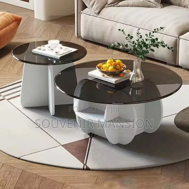 Nordic Glass Twin Center Table
