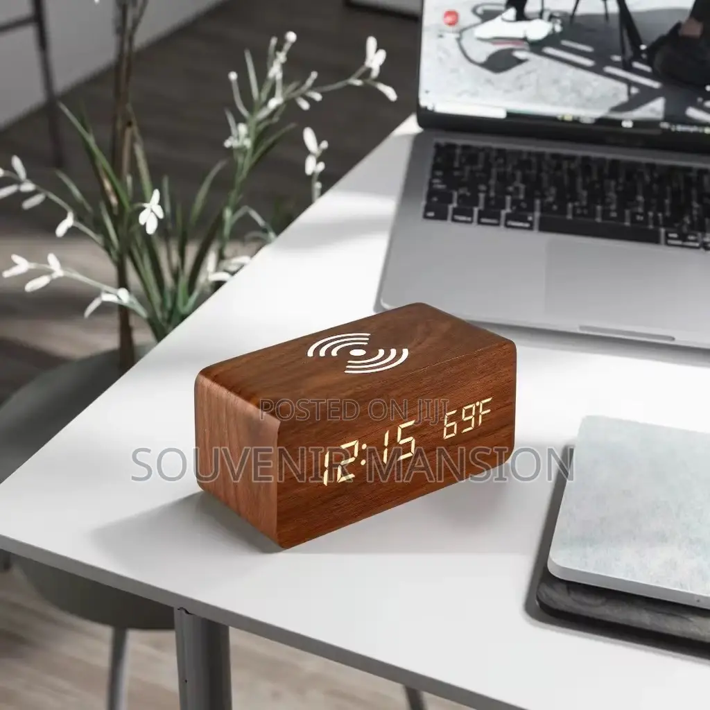 Wooden Digital Clock