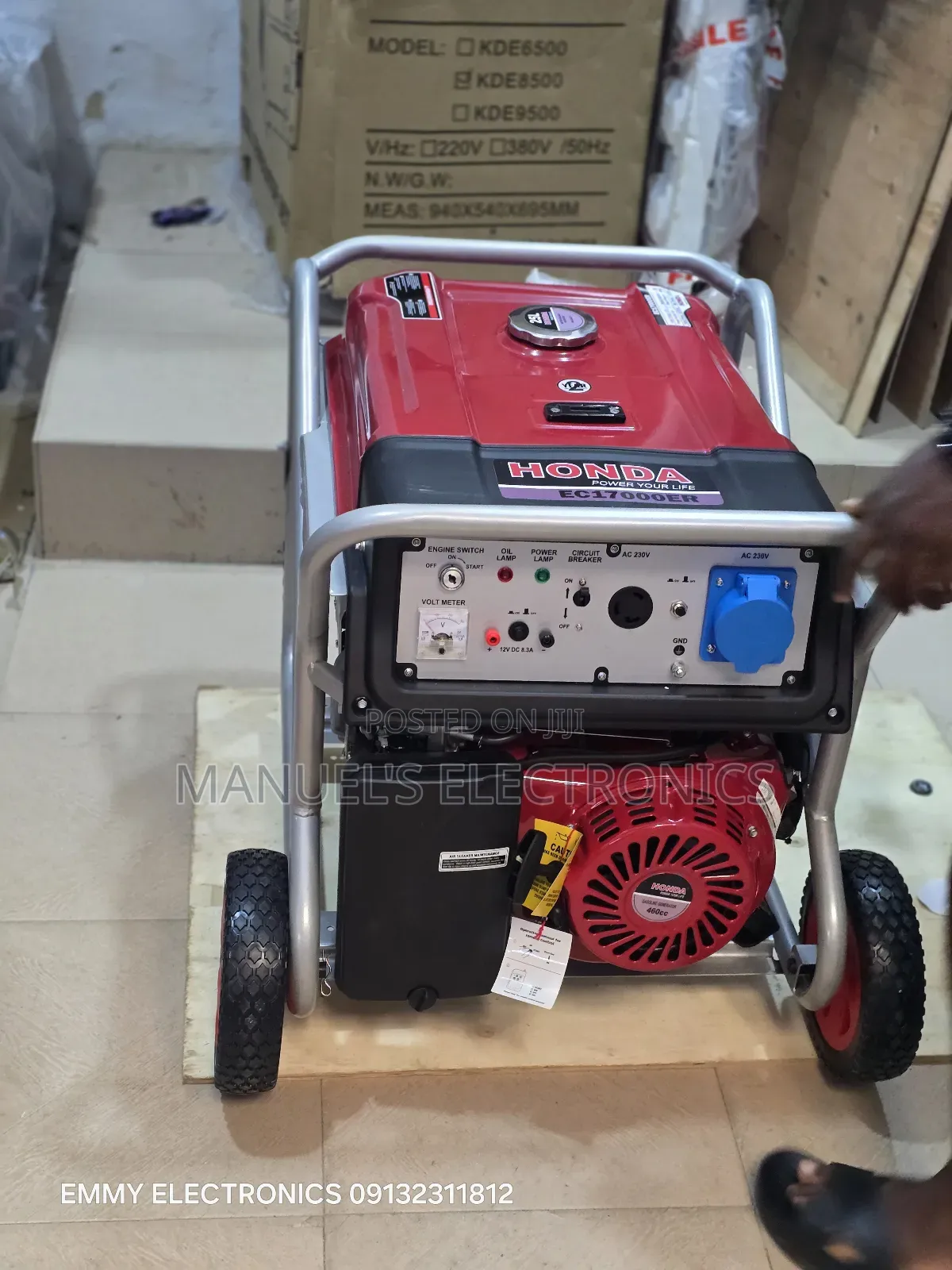 Brand New Honda Remote Control 12kva Petrol Generator 100% Copper Coil