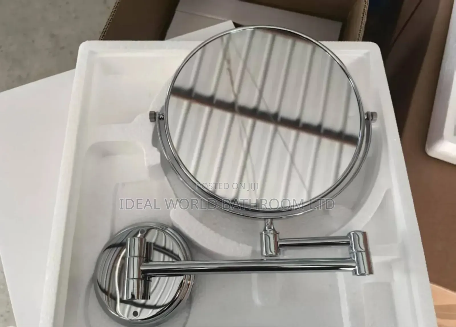 Magnified Mirror Stainless