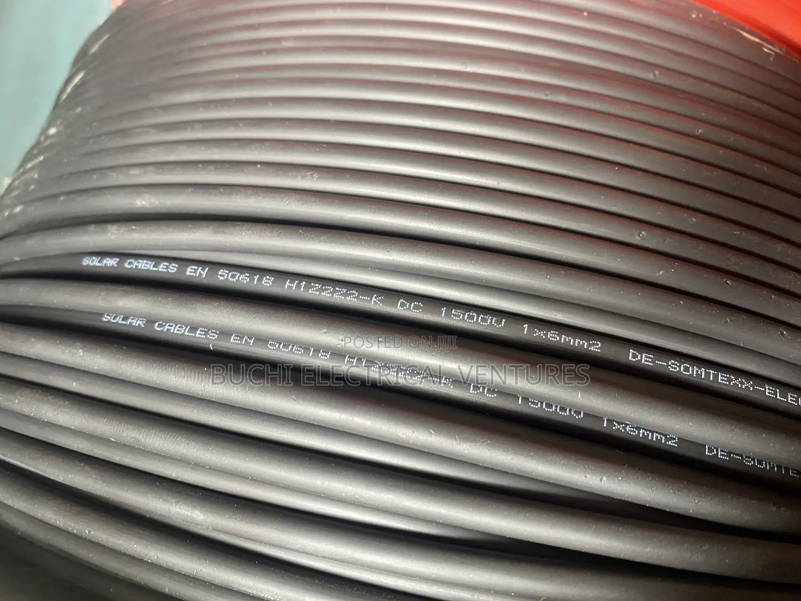 6mm Single Flexible Dc Solar Cable