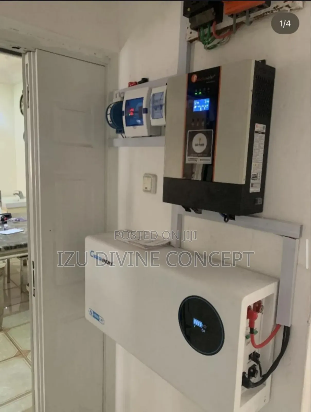 5kva Inverter Setup and 5kwh Lithium Battery Backup