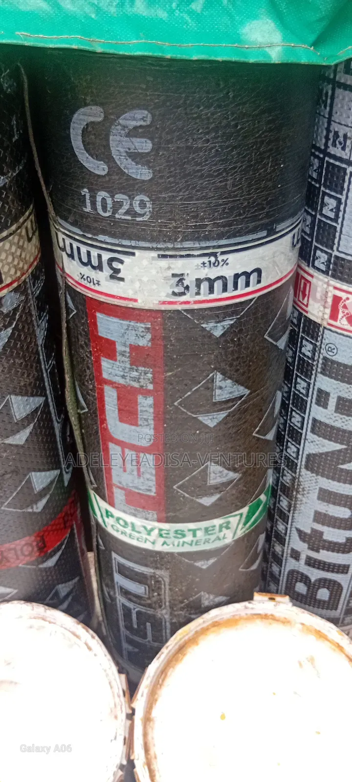 3mm Rubber Felt Polyester by 10meter