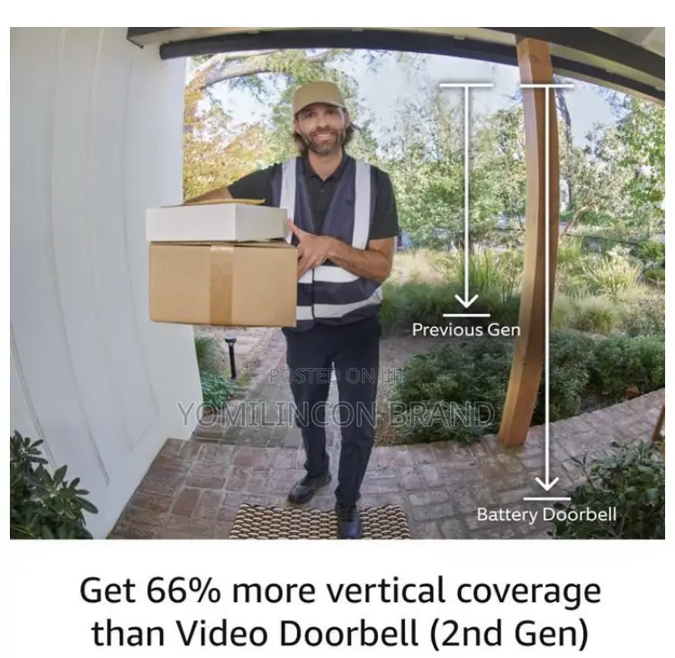 Ring Video Doorbell Hd Video Improved Motion Detection