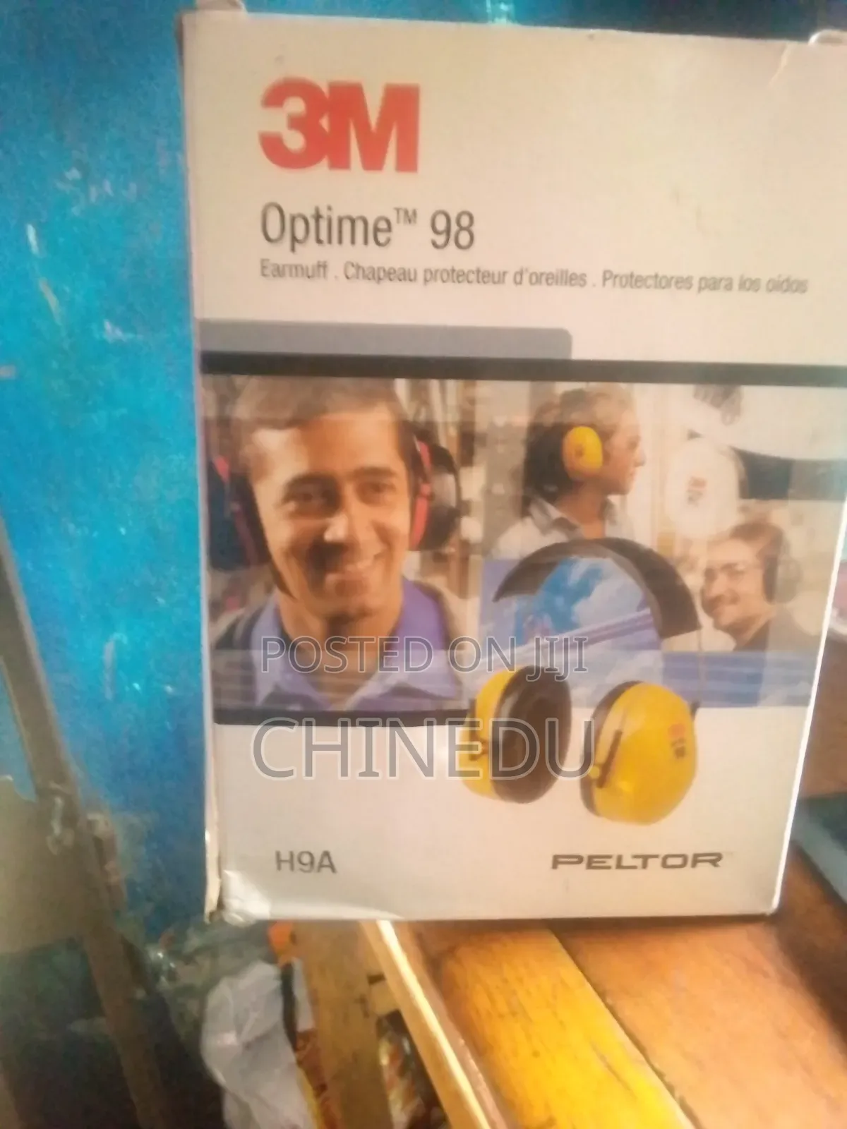 3m Peltor Optime 98 Cap Earmuff Yellow