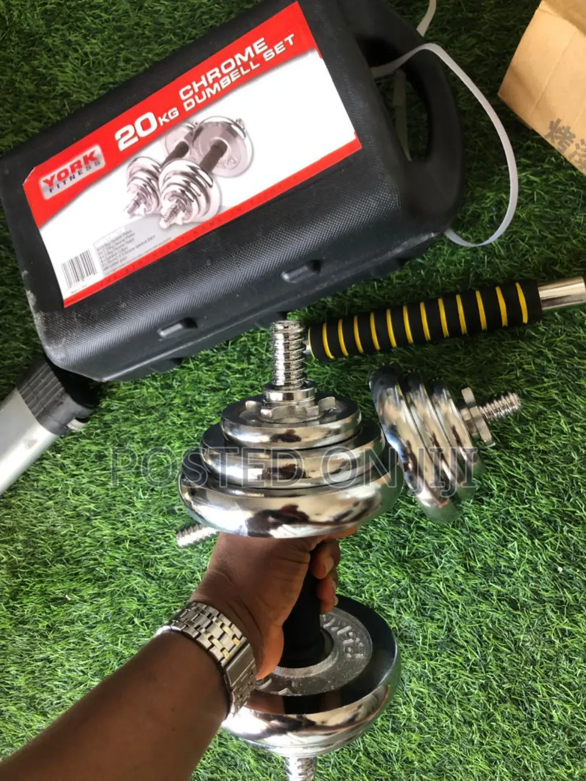 20kg Chrome Dumbbell Set