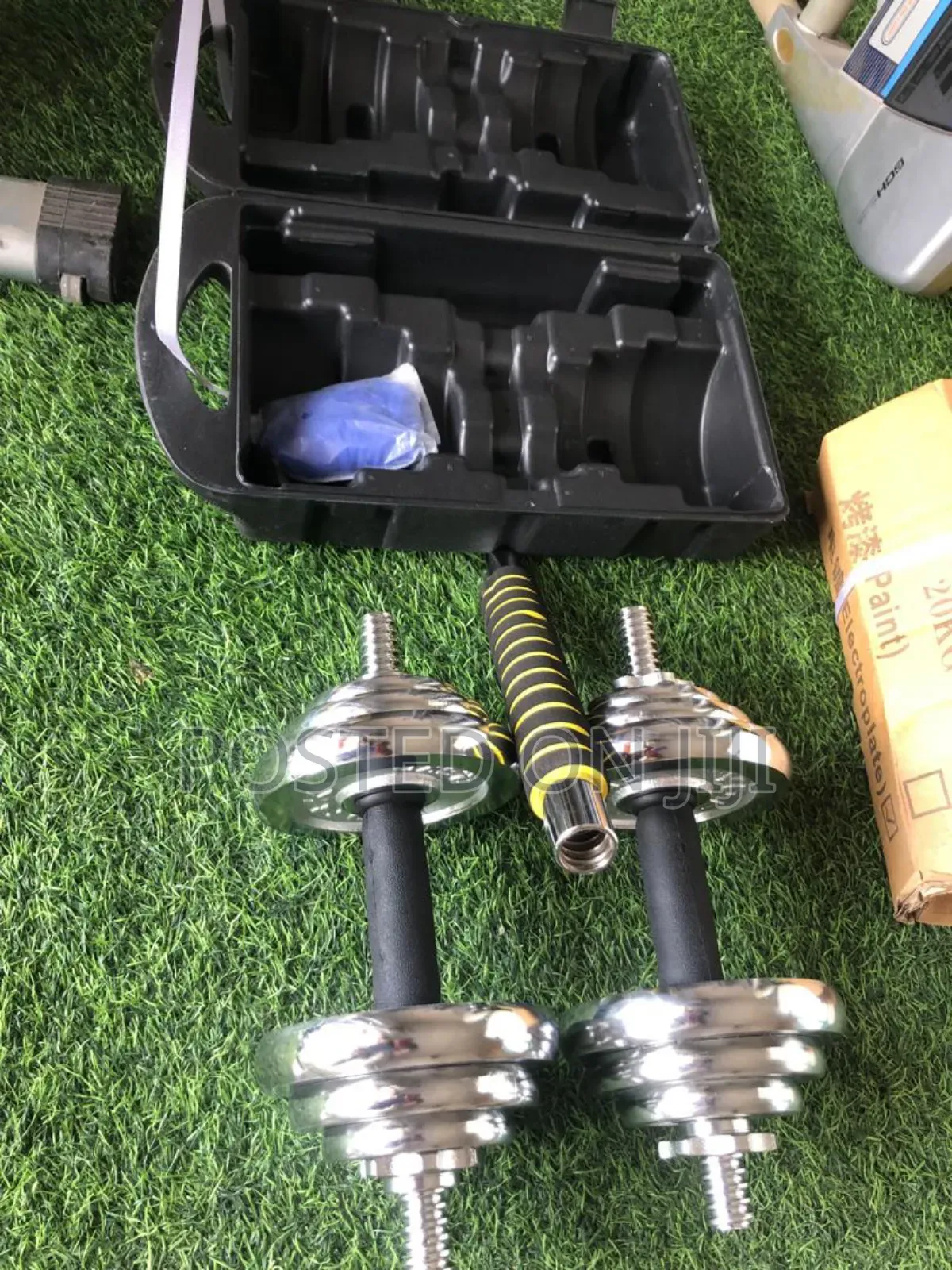 20kg Chrome Dumbbell Set