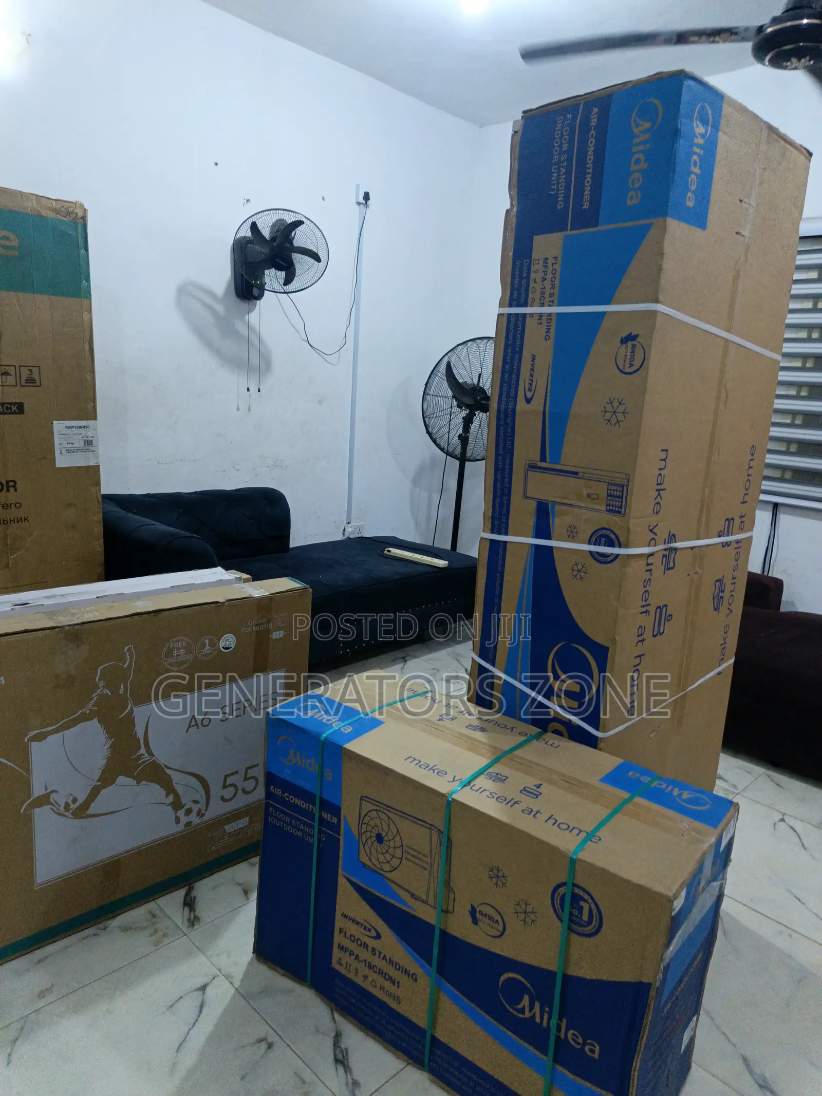 Midea 2hp Floor Standing Ac – Low Noise Fast Cooling
