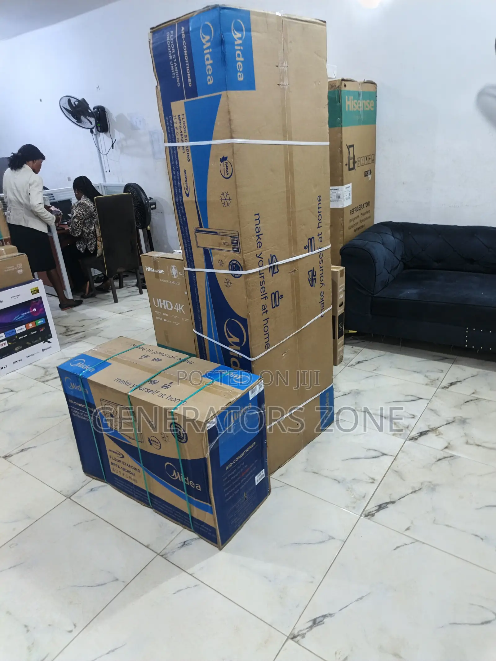 Midea 2hp Floor Standing Ac – Available Now